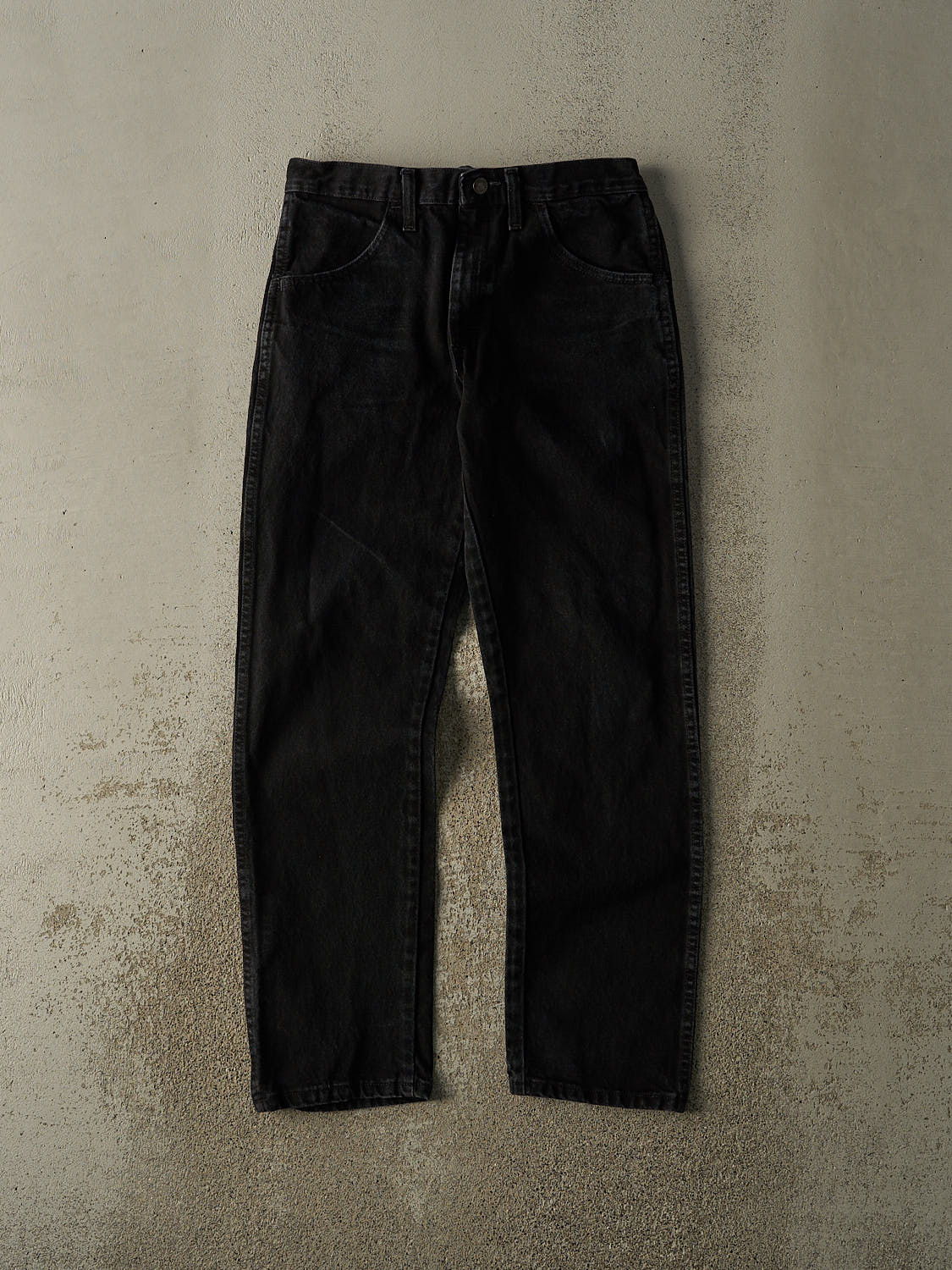 Vintage 90s Black Rustler Denim Pants (31x30)