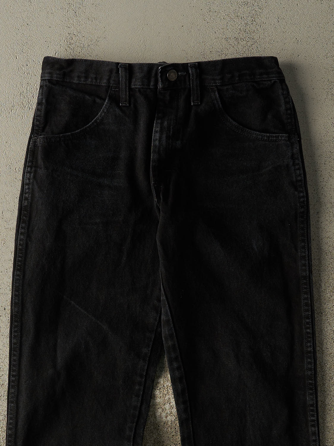 Vintage 90s Black Rustler Denim Pants (31x30)