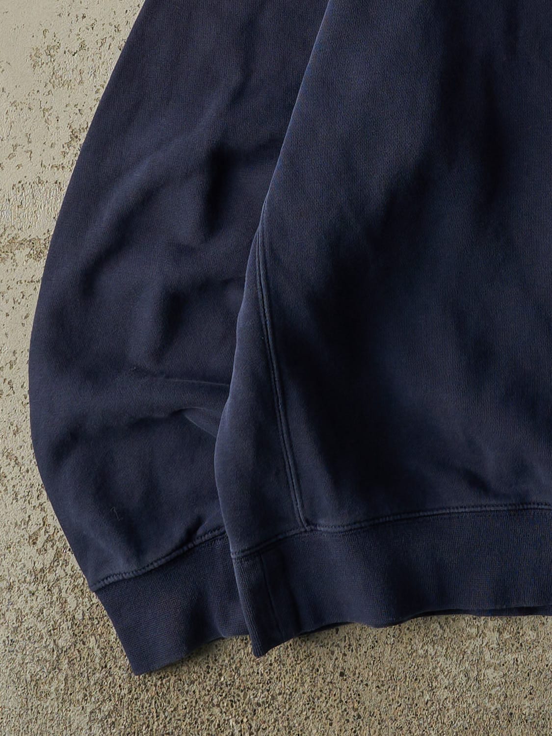Vintage Y2K Navy Blue Nike Embroidered Crewneck (M/L)