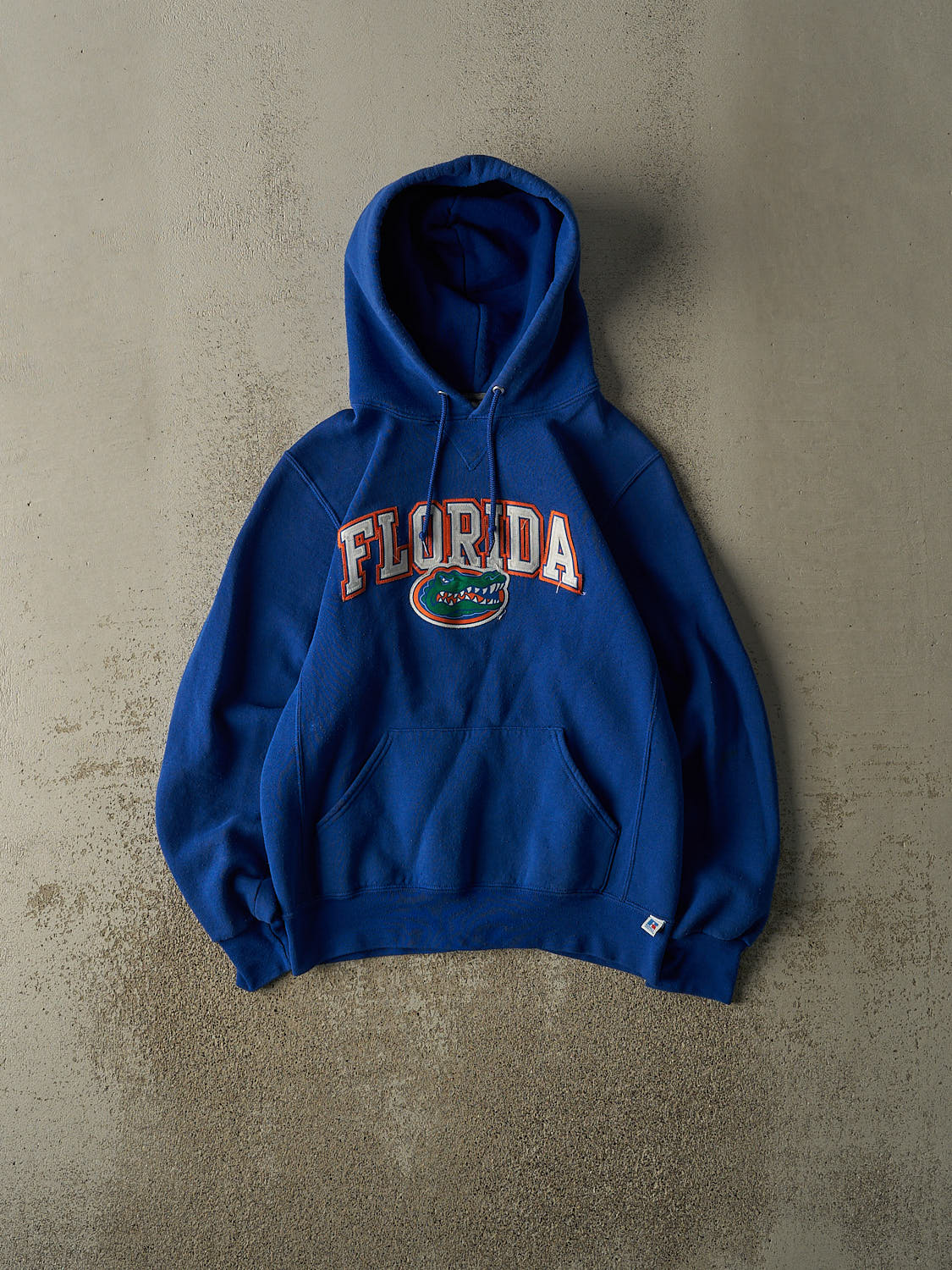 Vintage Y2K Blue Russell Athletic University of Florida Gators Hoodie (XS/S)