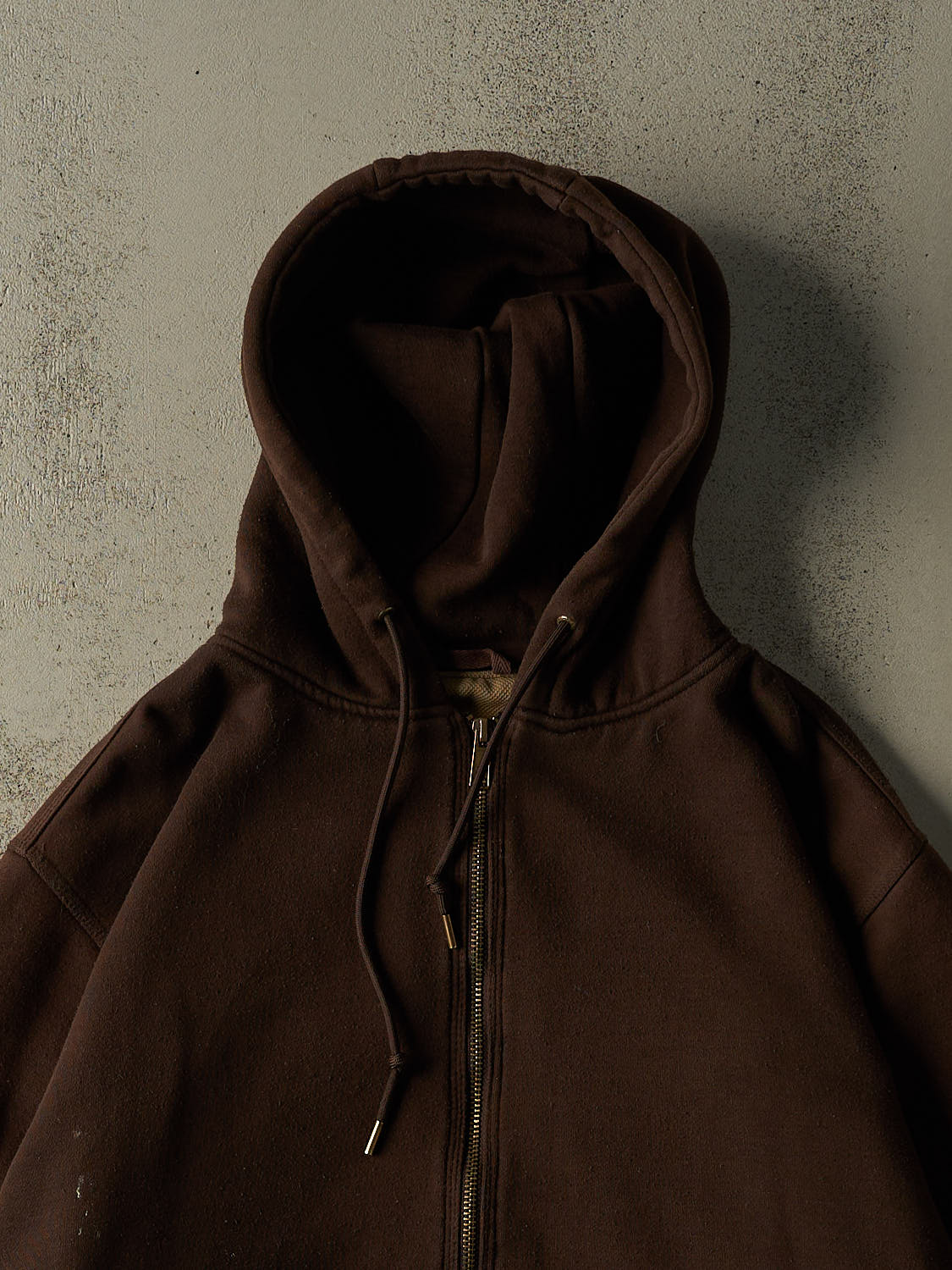 Vintage 90s Brown Cabela's Heavyweight Zip Up Hoodie (XL/XXL)