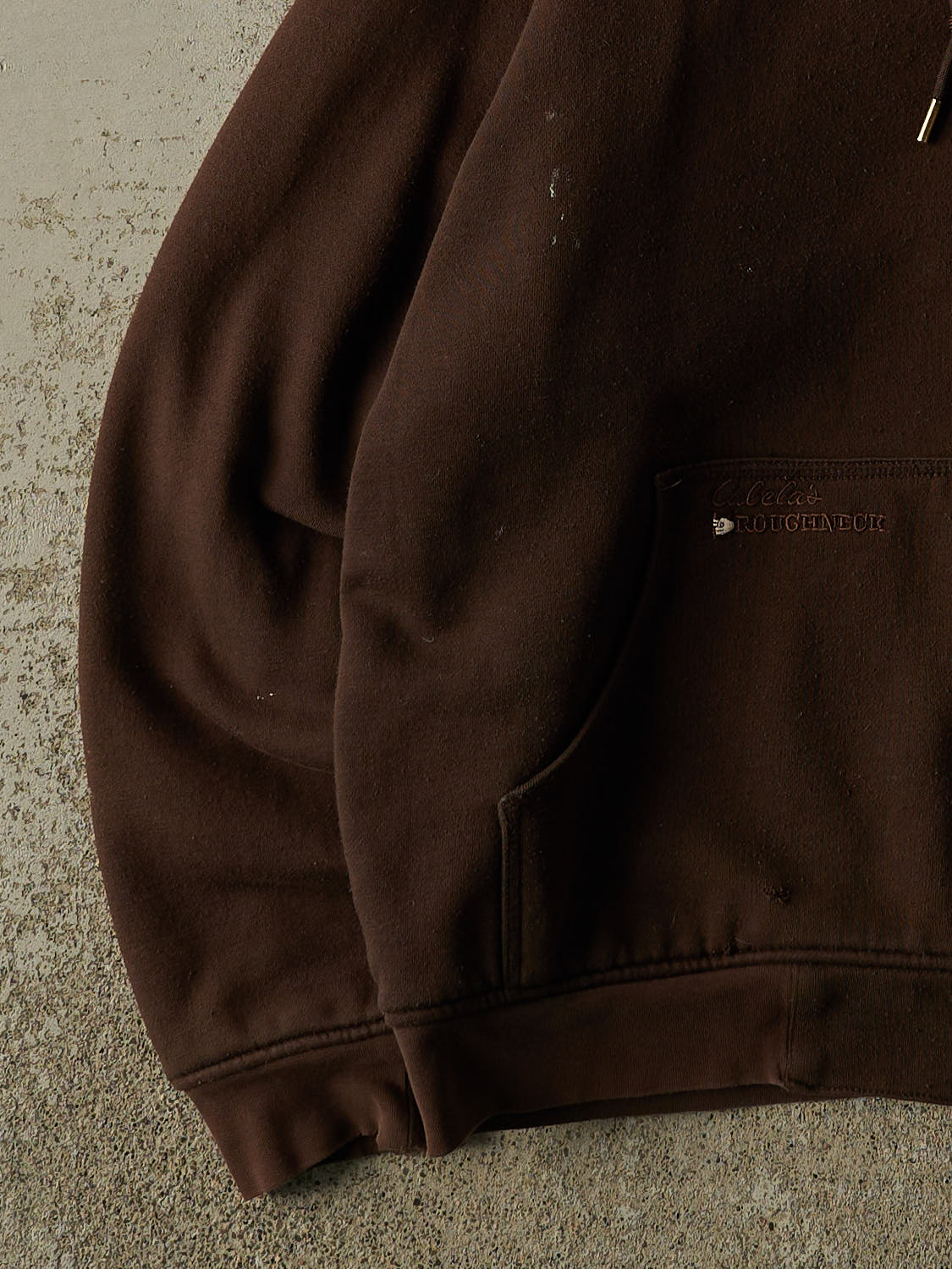 Vintage 90s Brown Cabela's Heavyweight Zip Up Hoodie (XL/XXL)