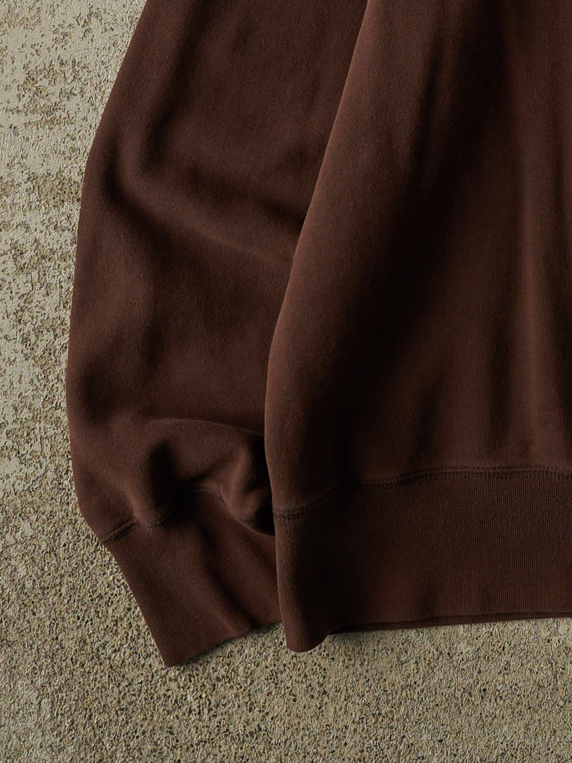Vintage Y2K Brown Roots Quarter Zip Sweater (M/L)