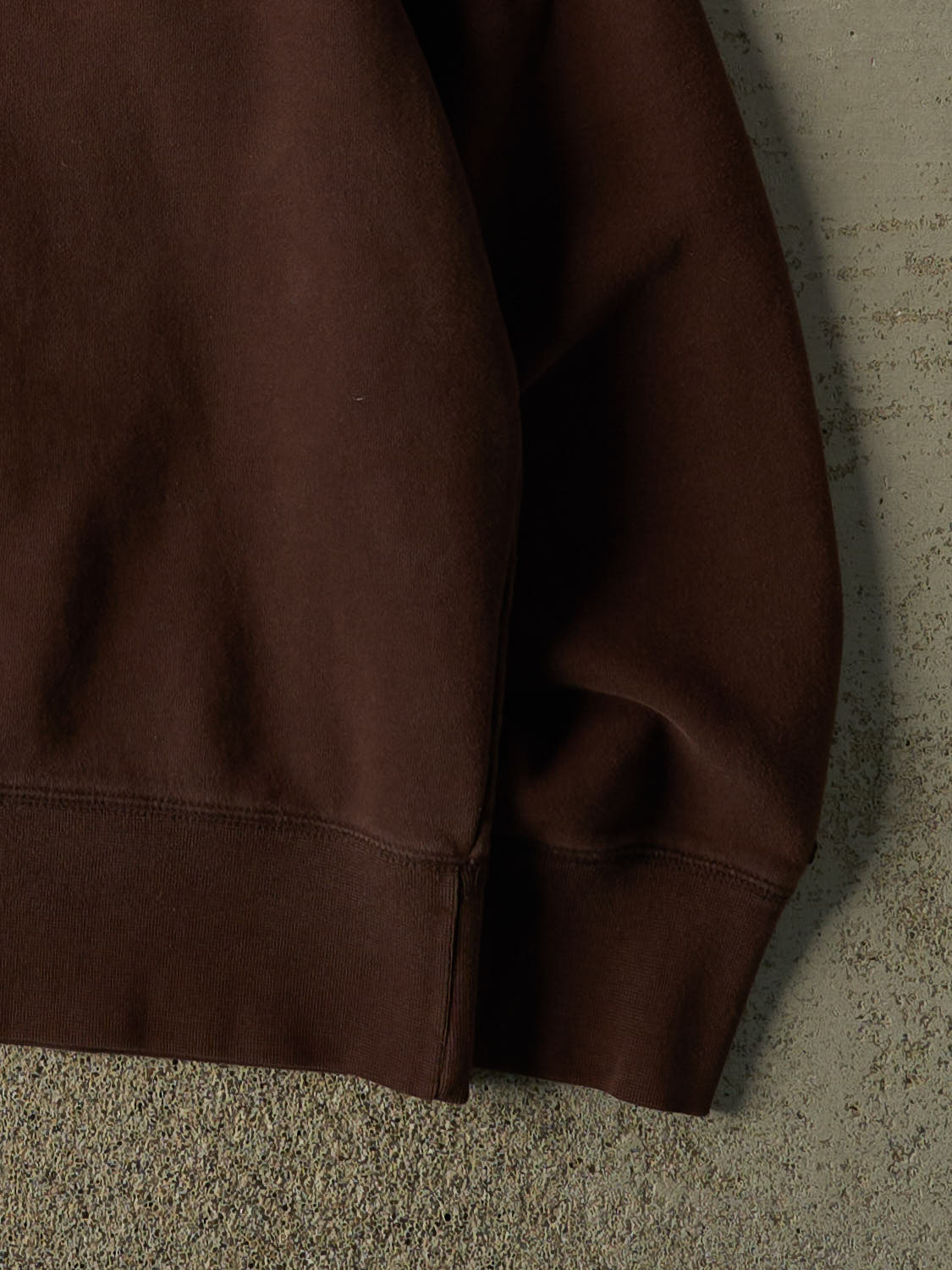 Vintage Y2K Brown Roots Quarter Zip Sweater (M/L)