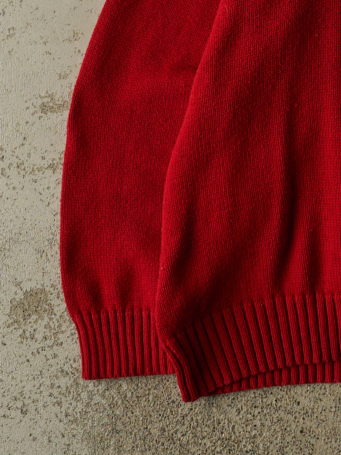 Vintage 90s Red Polo Knit (XL/XXL)
