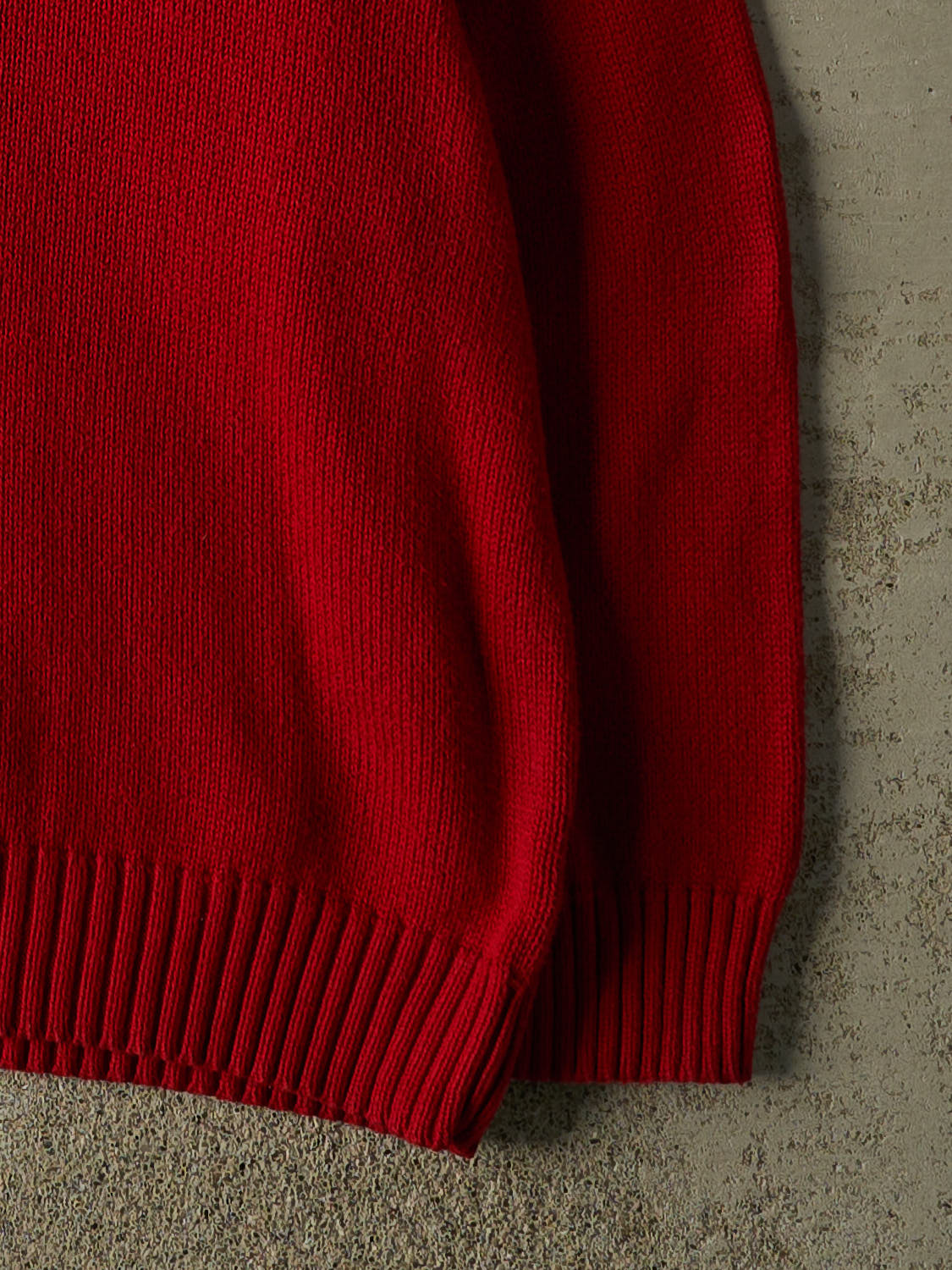 Vintage 90s Red Polo Knit (XL/XXL)