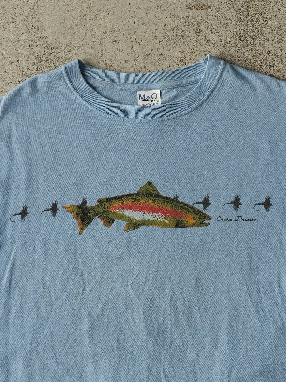 Vintage Y2K Blue Fishing Tank (M)