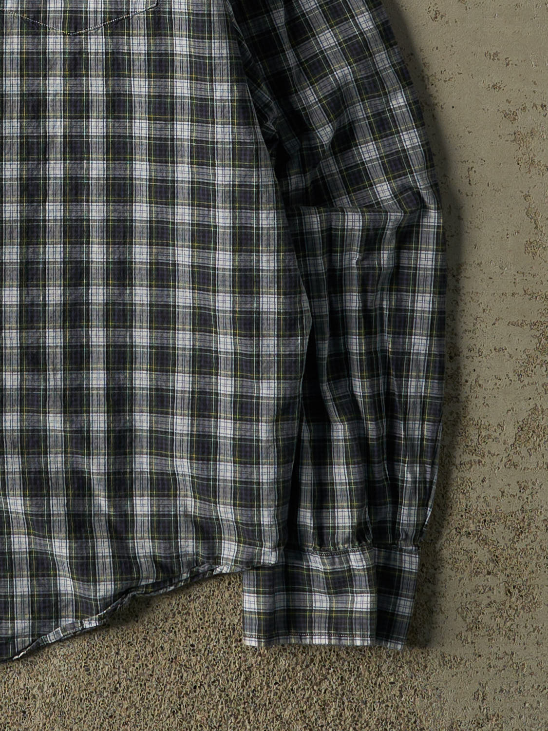 Vintage 90s Green Polo Button Up Long Sleeve (L/XL)