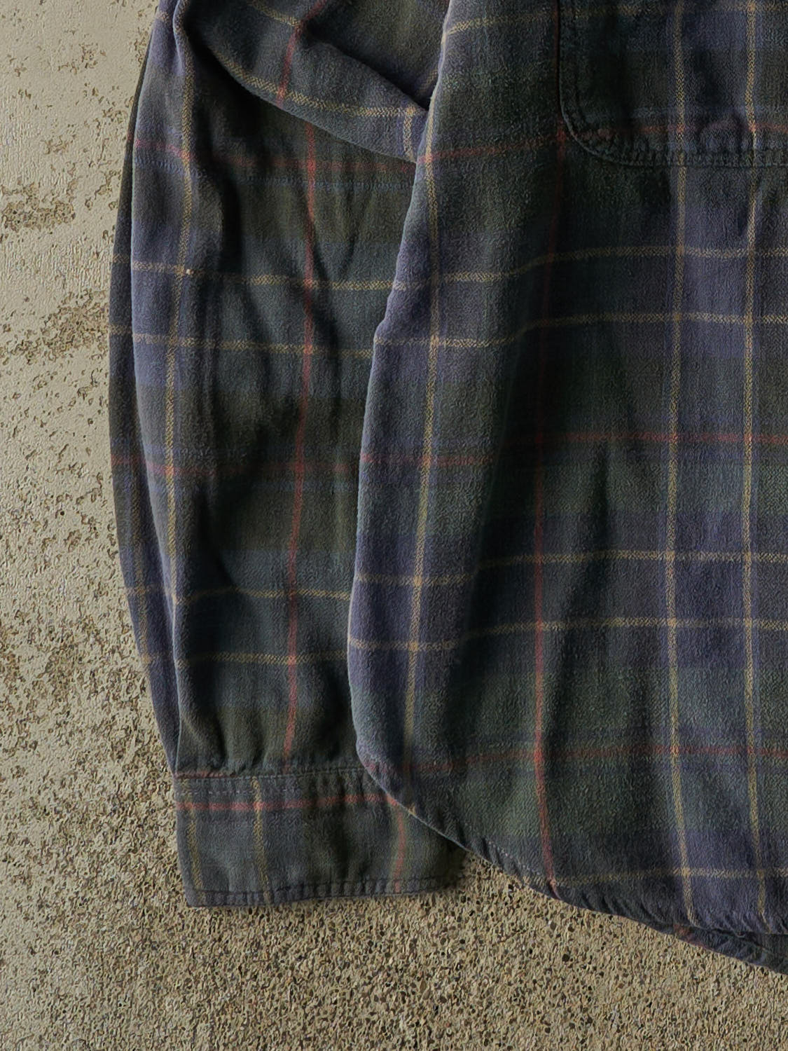 Vintage 90s Green Point Zero Button Up Long Sleeve (XL)