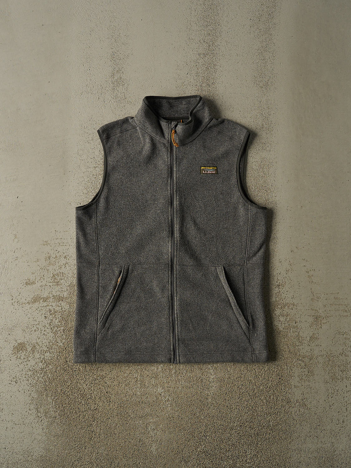 Vintage Y2K Grey LL Bean Fleece Vest (M/L)