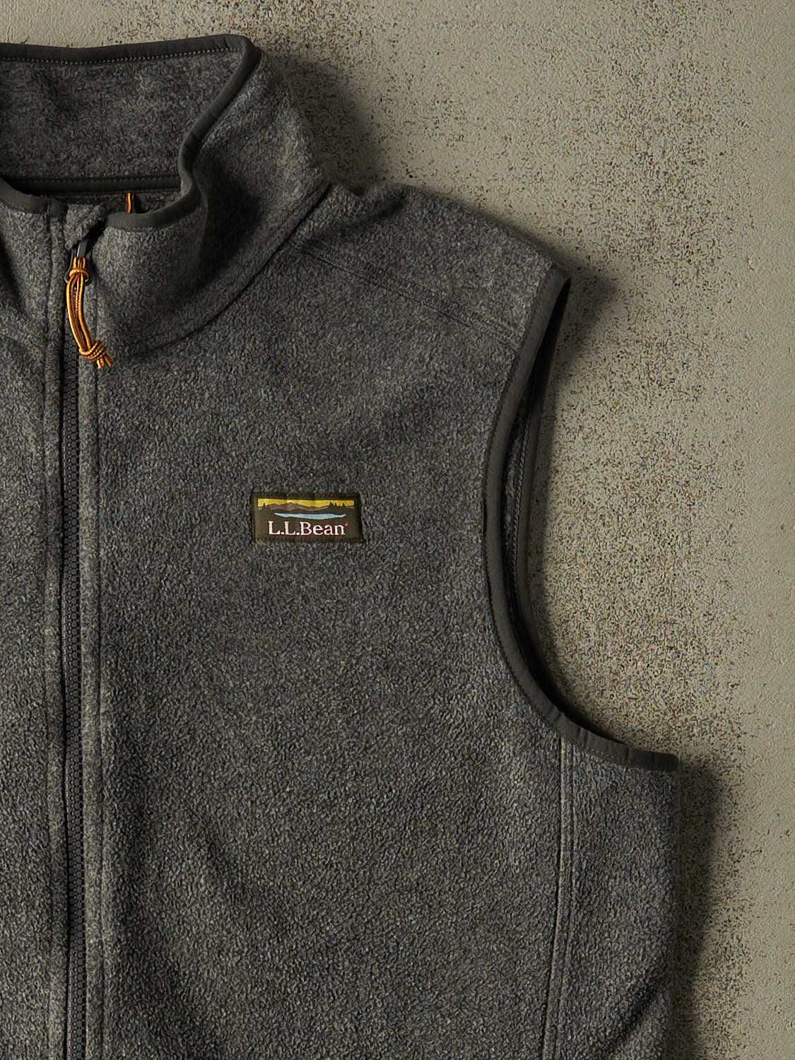 Vintage Y2K Grey LL Bean Fleece Vest (M/L)