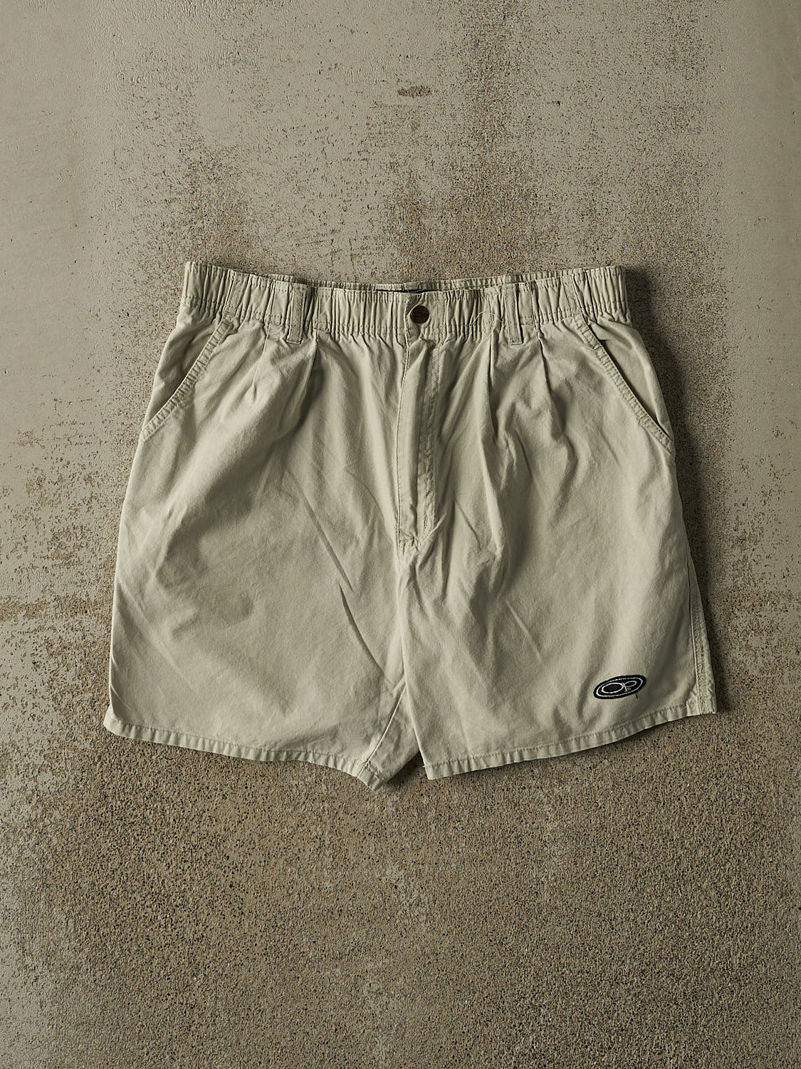 Vintage 90s Beige Ocean Pacific Shorts (33x7.5)