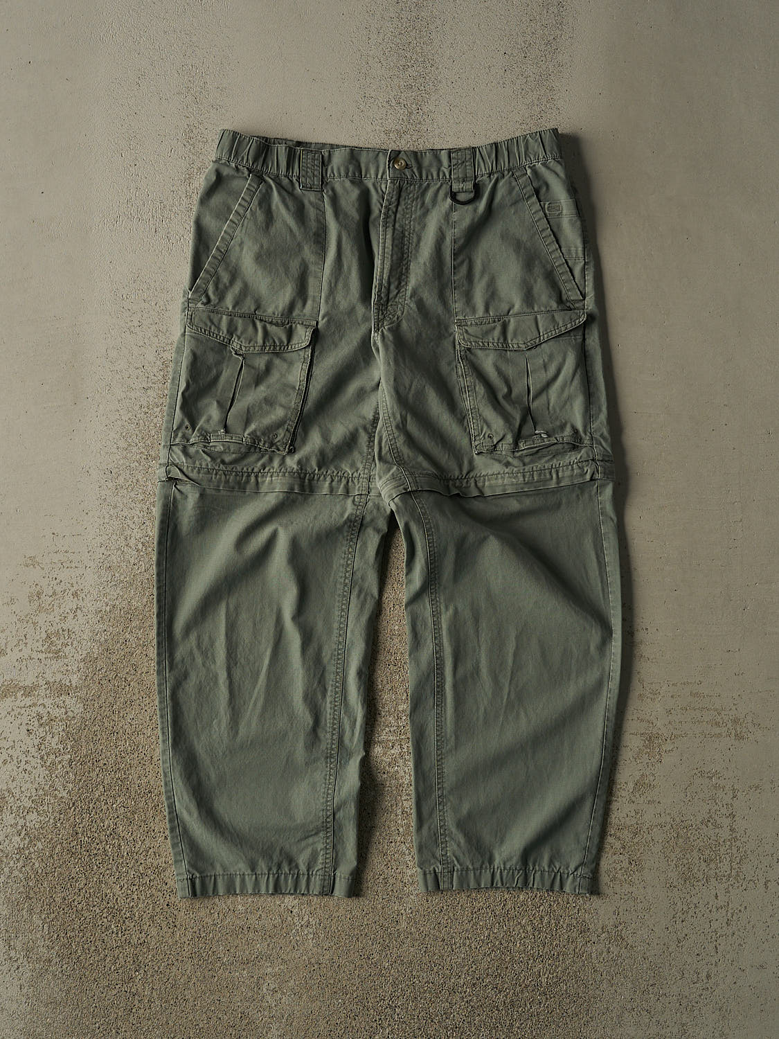 Vintage Y2K Green Columbia Zip Off Cargo Pants (34x28)