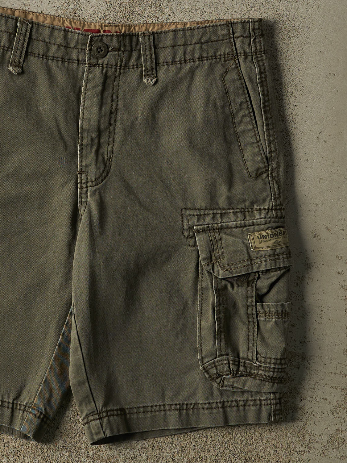 Vintage Y2K Green Union Bay Cargo Shorts (32x10.5)