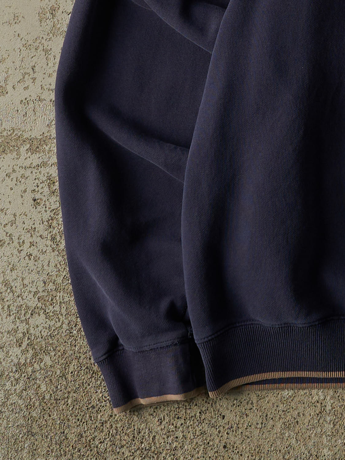 Vintage 90s Navy Blue Fish Embroidered Crewneck (M/L)
