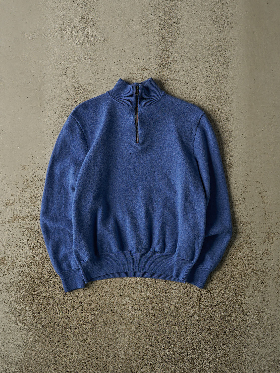 Vintage 90s Blue Polo Golf Quarter Zip Knit (XXS/XS)