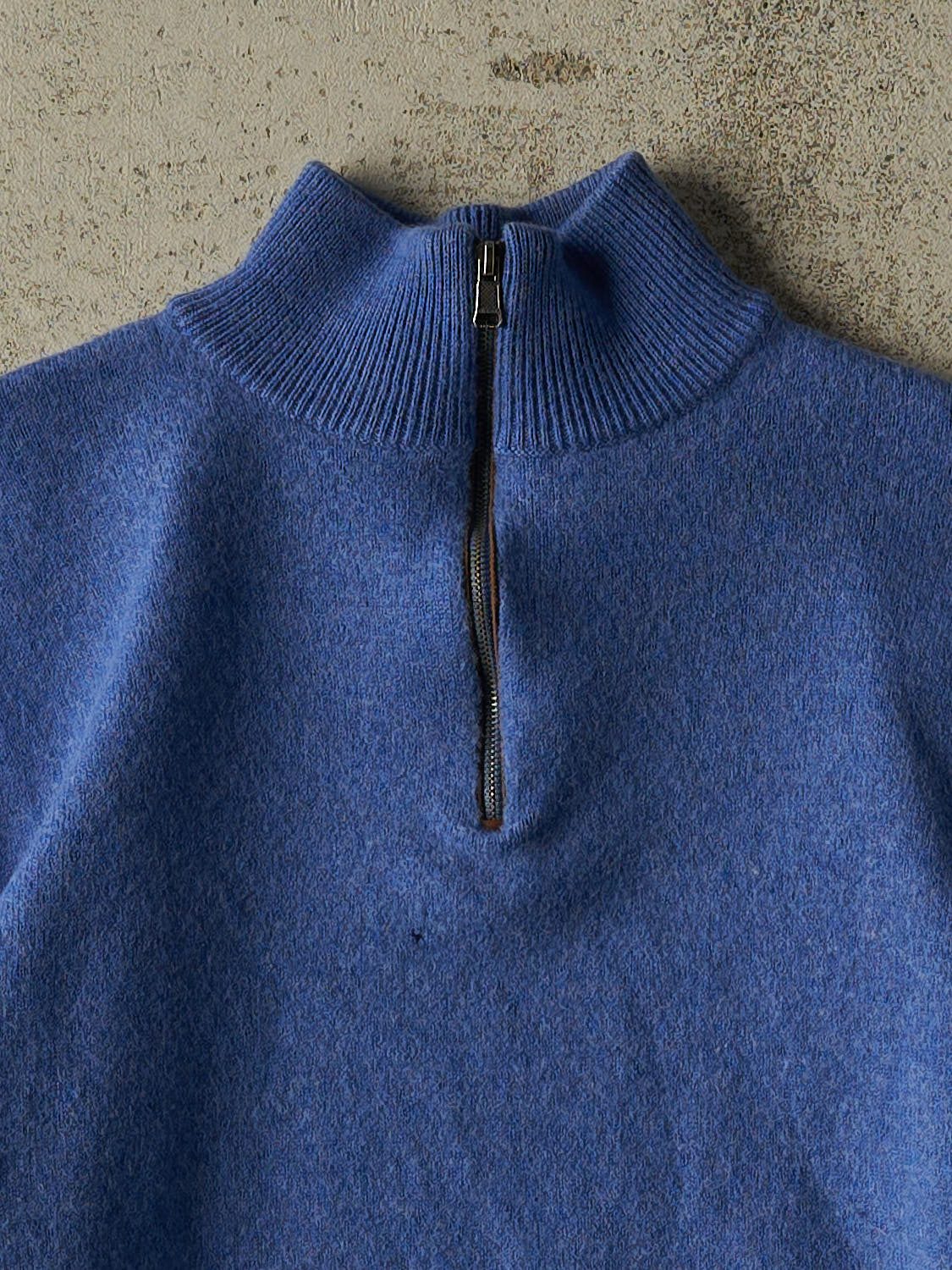 Vintage 90s Blue Polo Golf Quarter Zip Knit (XXS/XS)