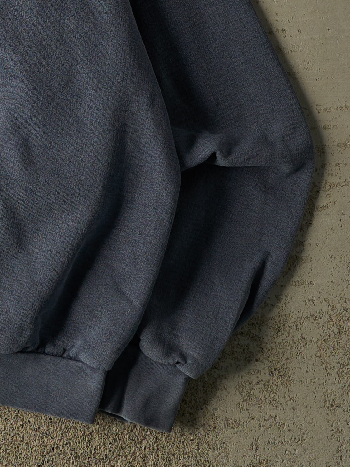 Vintage 90s Washed Blue Northern Elements Quarter Button Crewneck (L)