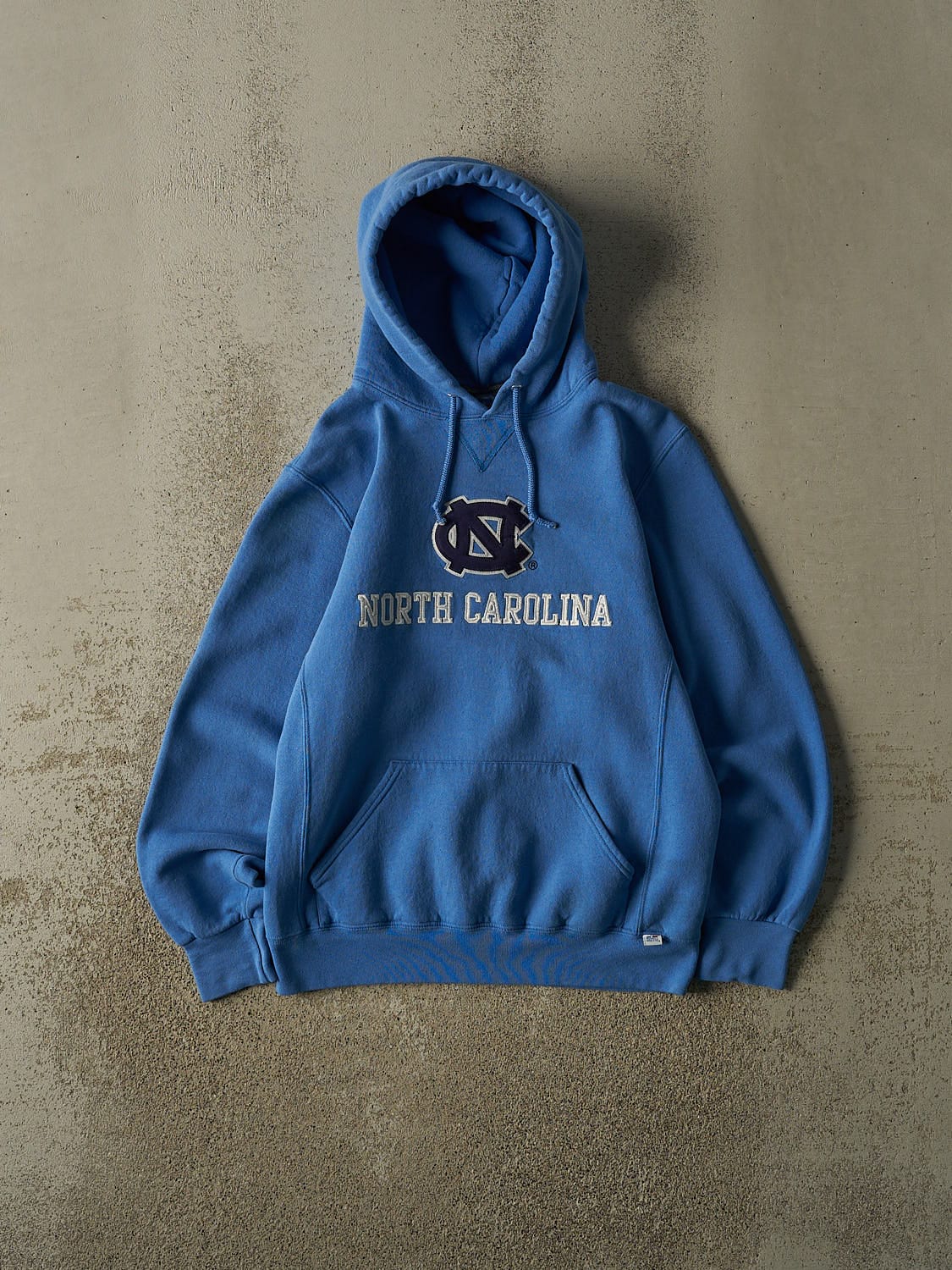 Vintage Y2K Blue Russell Athletic University of North Carolina Hoodie (S)