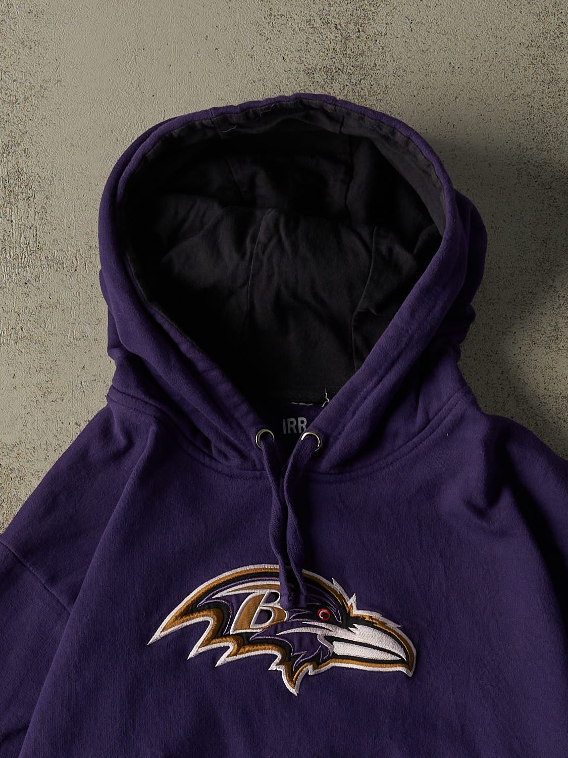 Vintage Y2K Purple Baltimore Ravens Hoodie (XL/XXL)