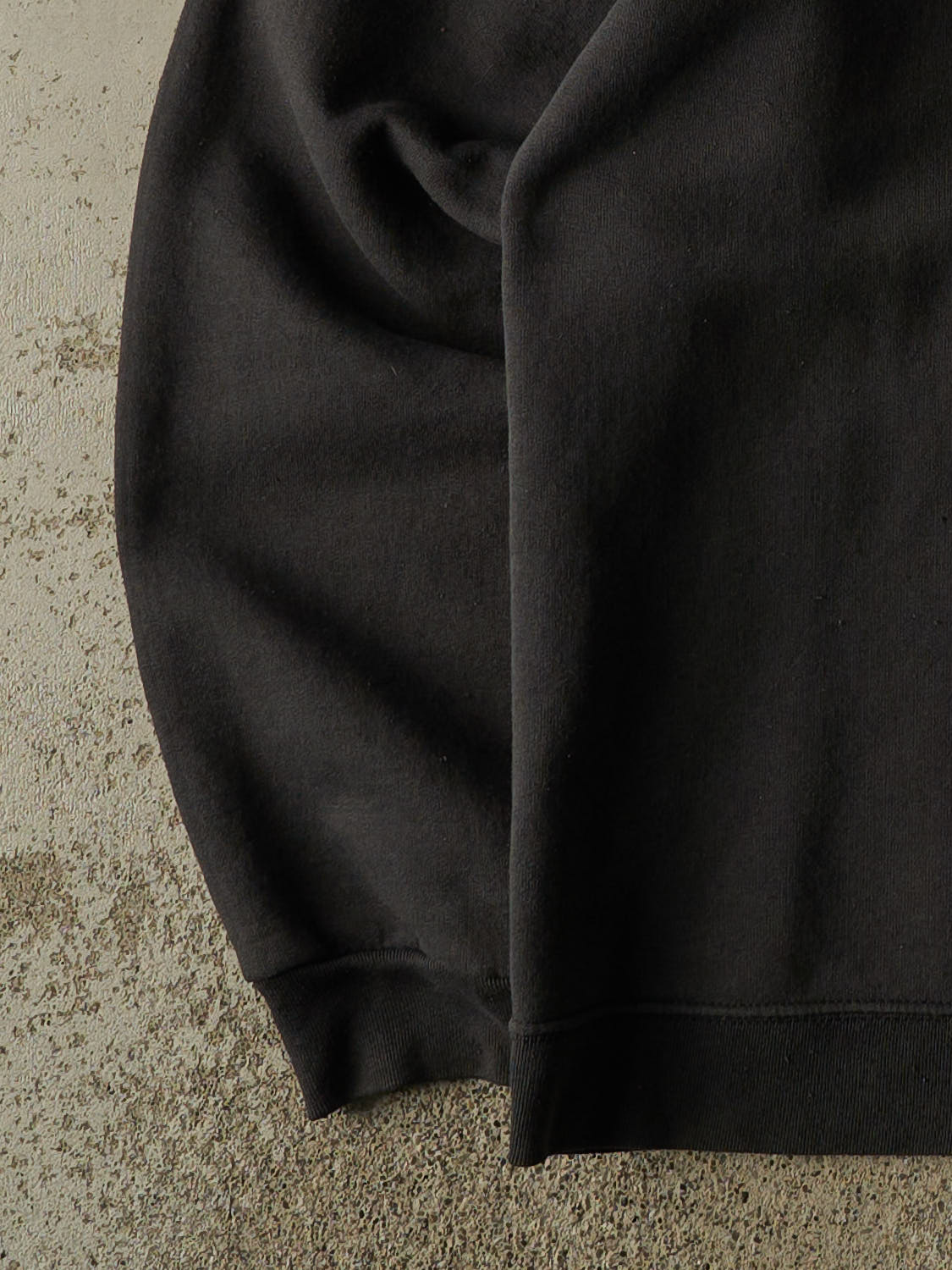 Vintage 90s Black Blank Crewneck (L)
