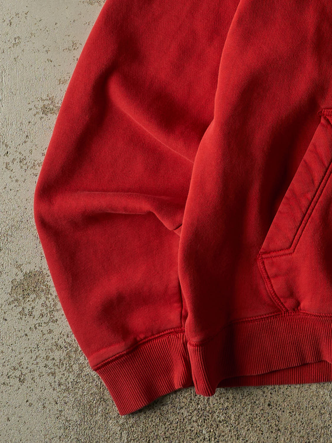 Vintage Y2K Sun Faded Red Nike Embroidered Hoodie (XL/XXL)