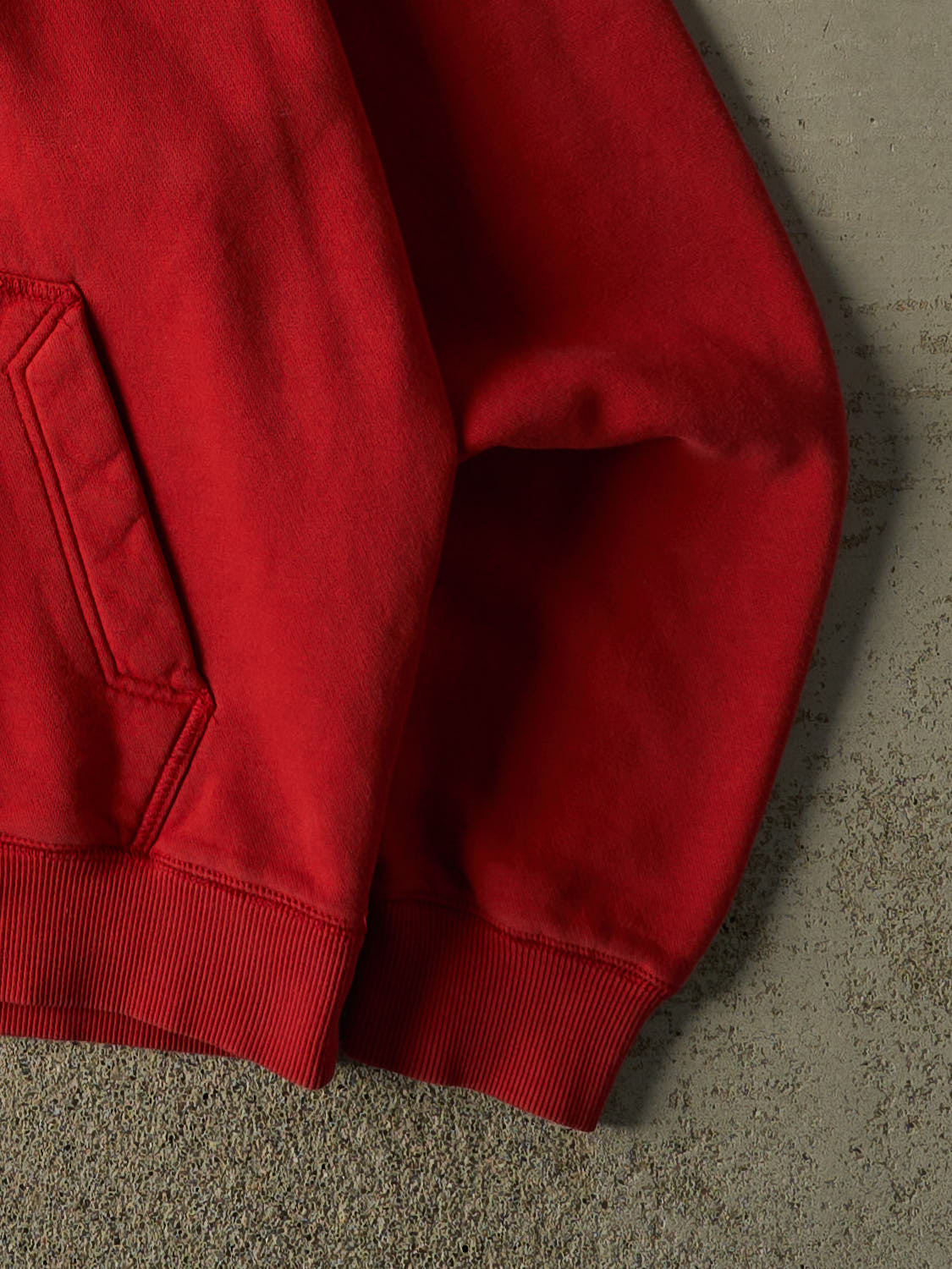 Vintage Y2K Sun Faded Red Nike Embroidered Hoodie (XL/XXL)