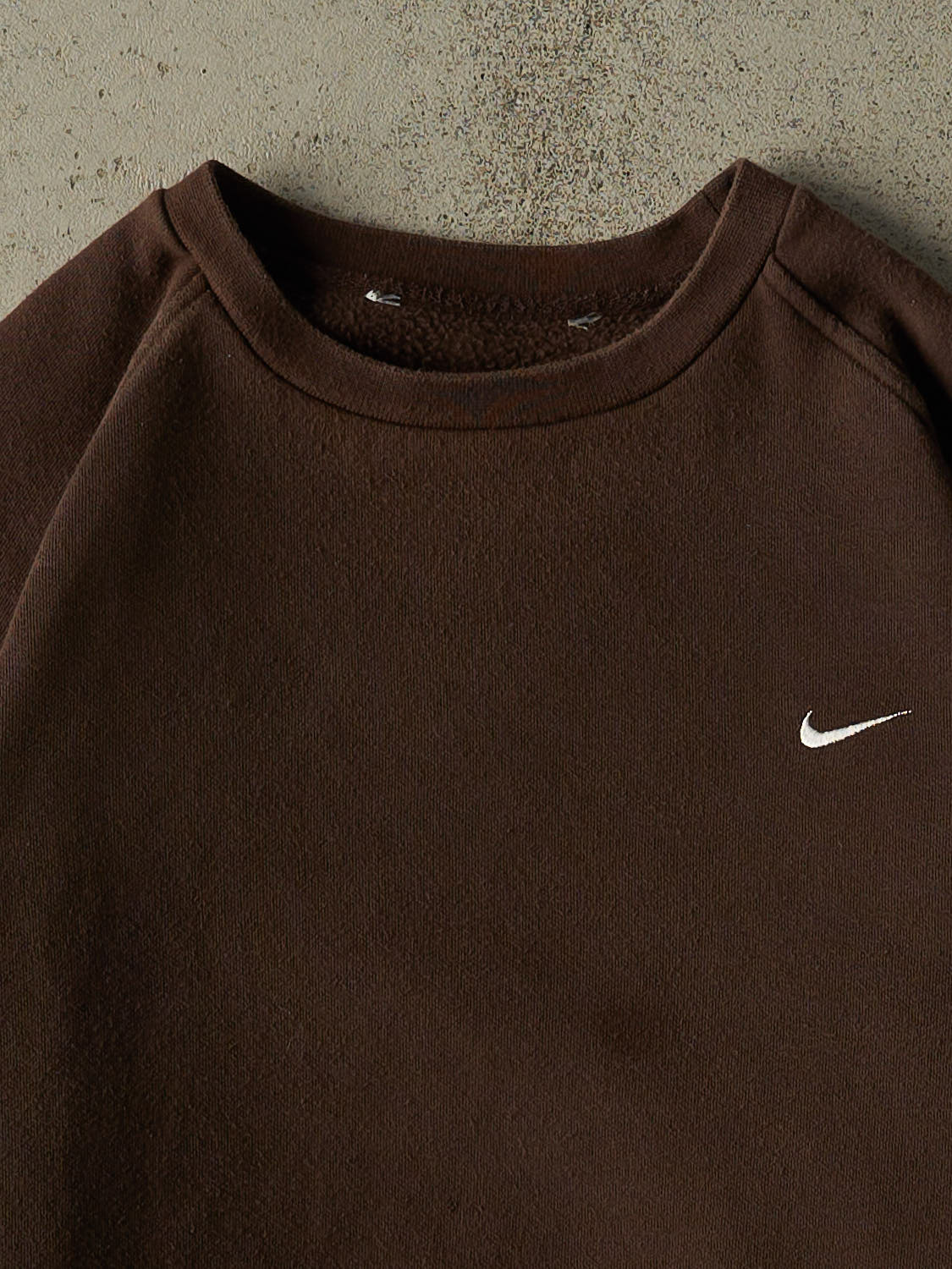 Vintage Y2K Brown Nike Embroidered Crewneck (L/XL)