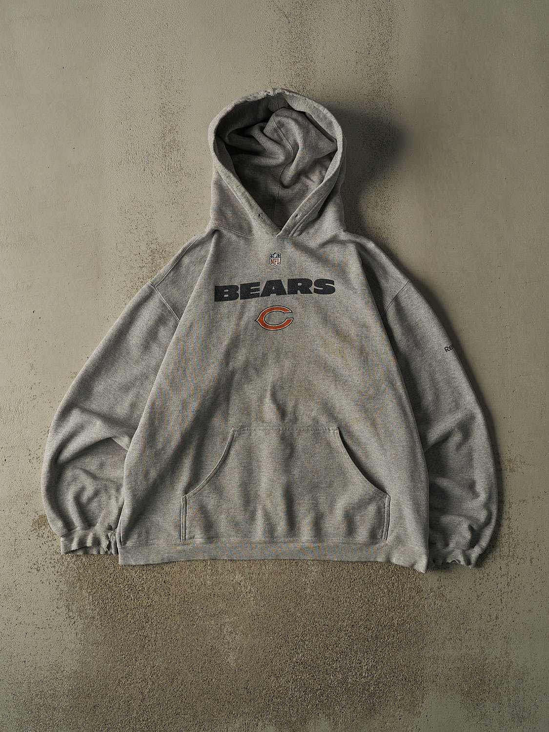 Vintage Y2K Grey Chicago Bears Hoodie (XL/XXL)