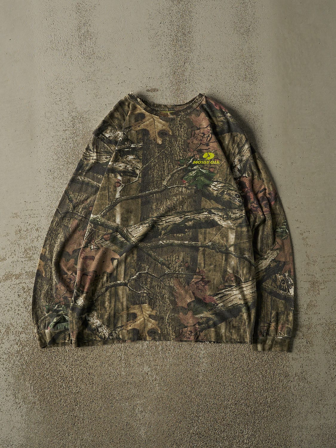 Vintage Y2K Camo Mossy Oak Long Sleeve (S/M)