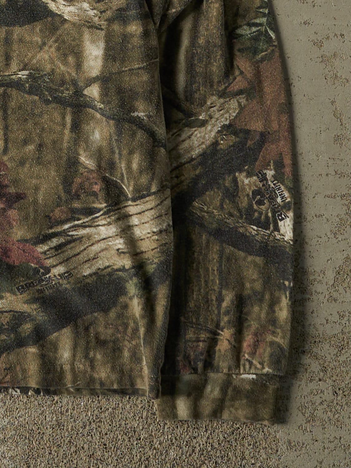 Vintage Y2K Camo Mossy Oak Long Sleeve (S/M)