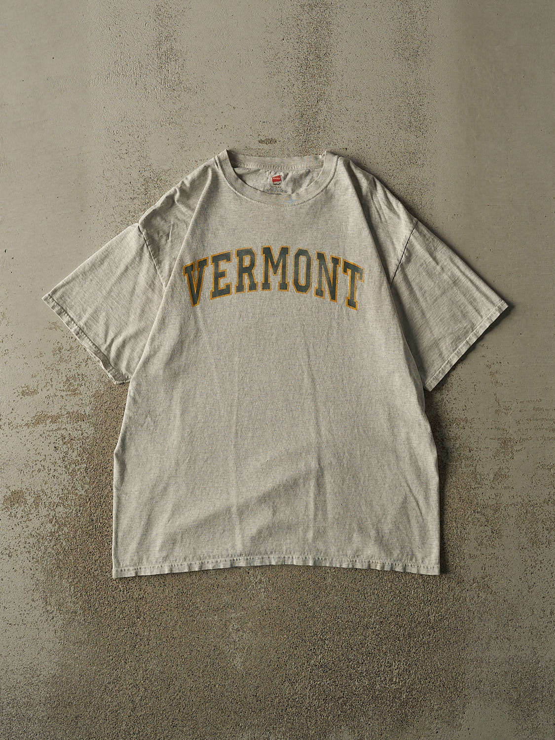 Vintage Y2K Heather Grey Vermont Tee (L/XL)