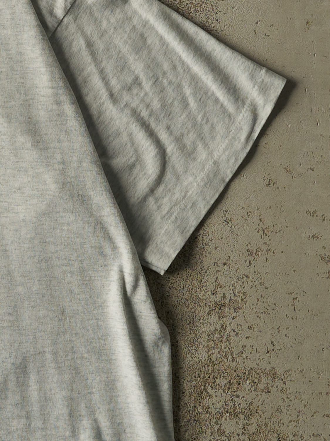 Vintage 90s Heather Grey Dog Single Stitch Tee (XL)
