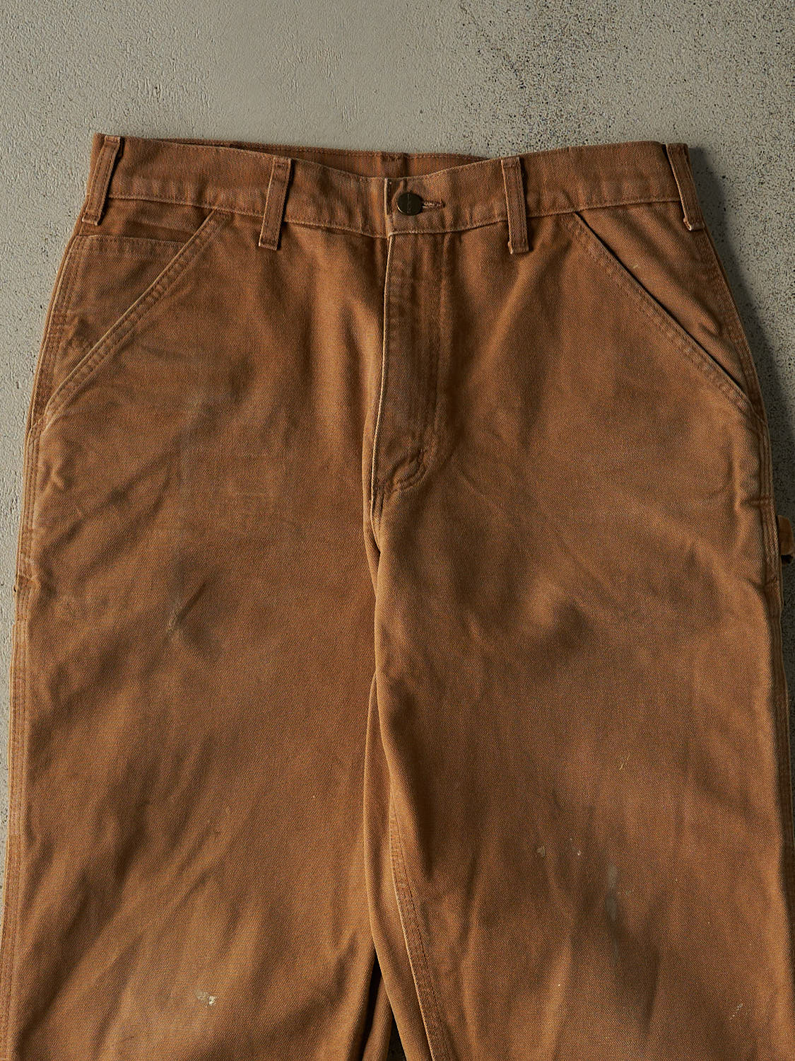 Vintage 90s Camel Carhartt Work Pants (32x32)