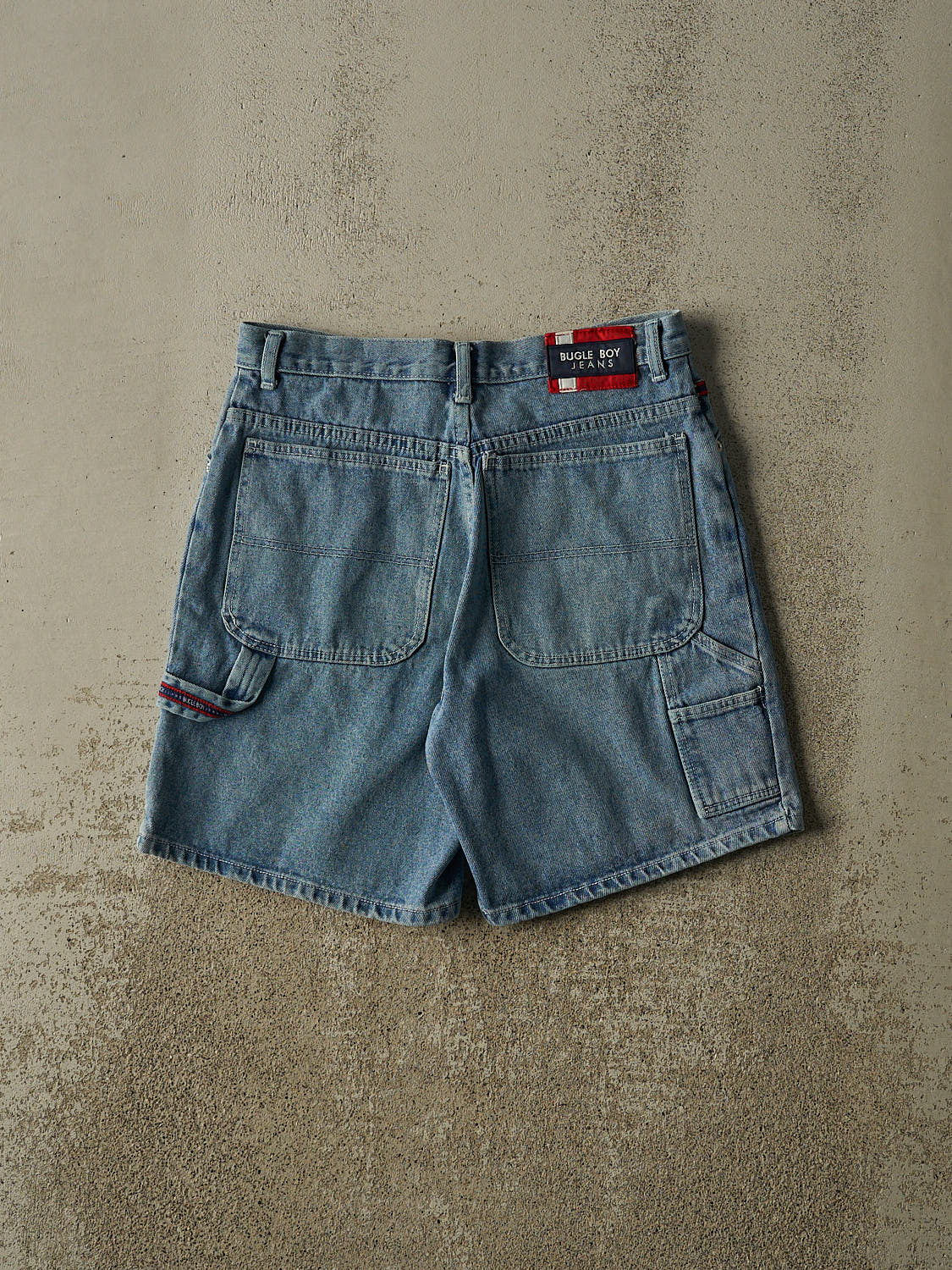 Vintage 90s Light Wash Bugle Boy Carpenter Jorts (30x7.5)