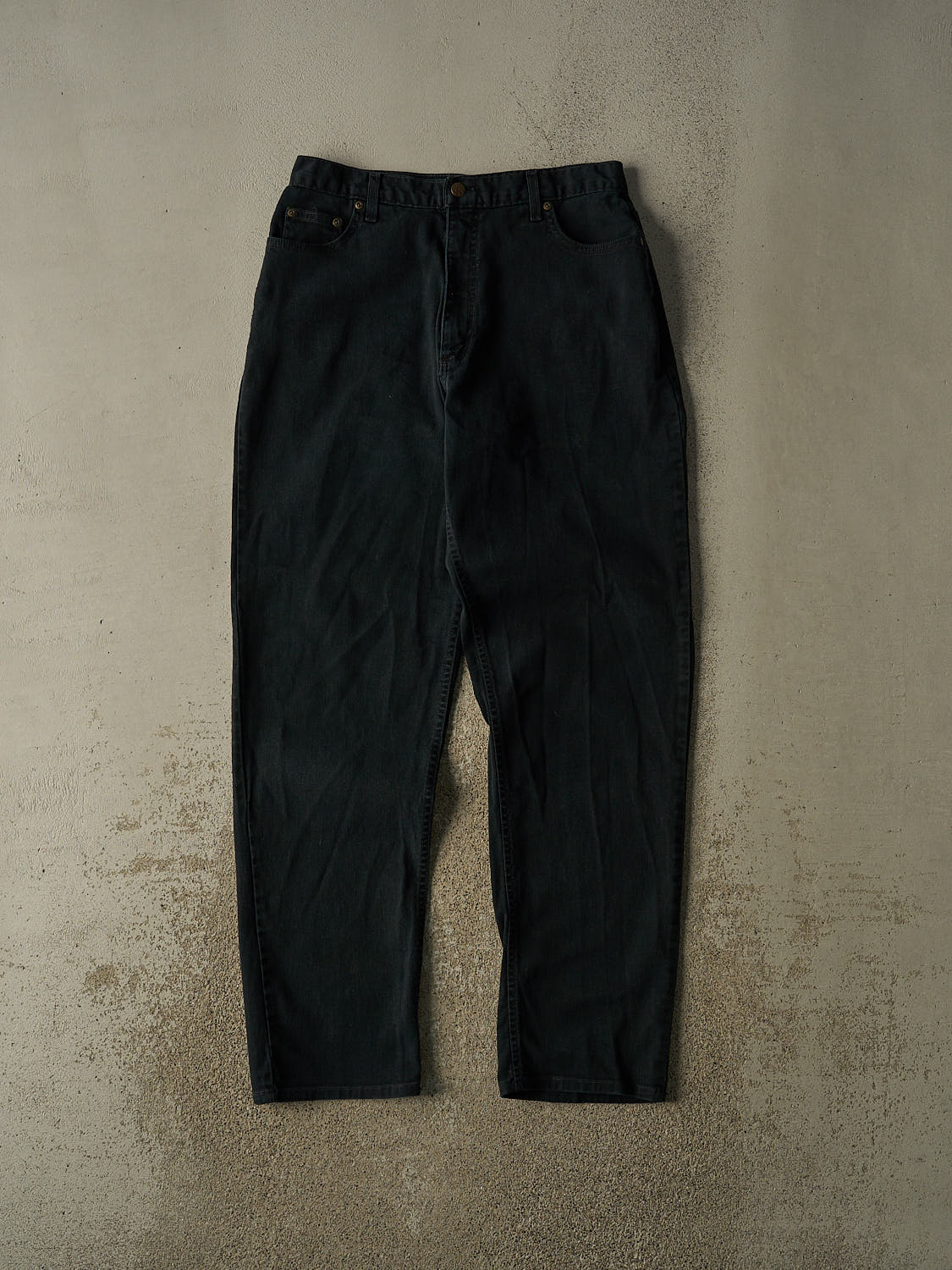 Vintage Y2K Faded Black Denver Hayes Denim Pants (31x33)