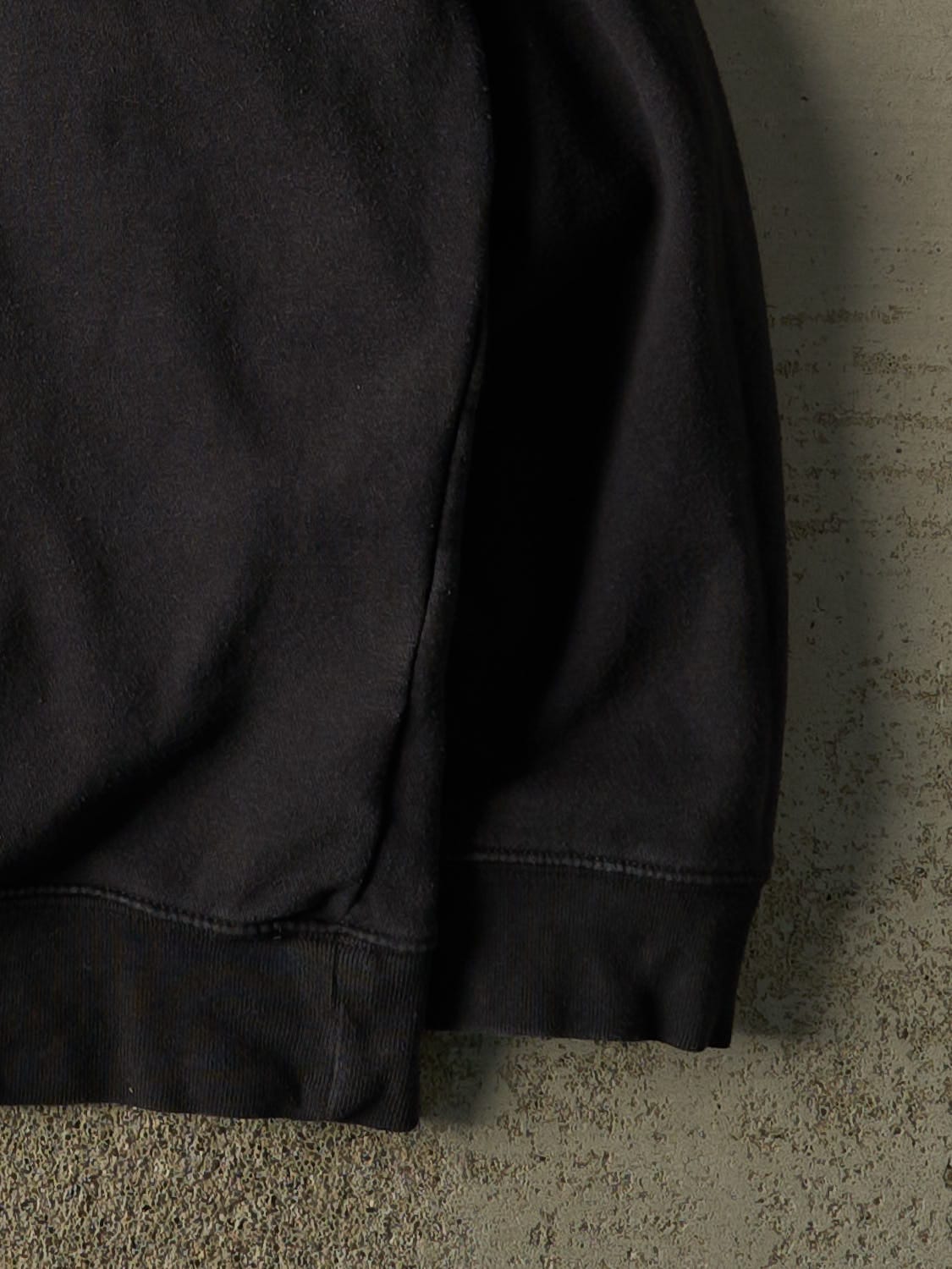Vintage Y2K Faded Black Gap Hoodie (XXL)