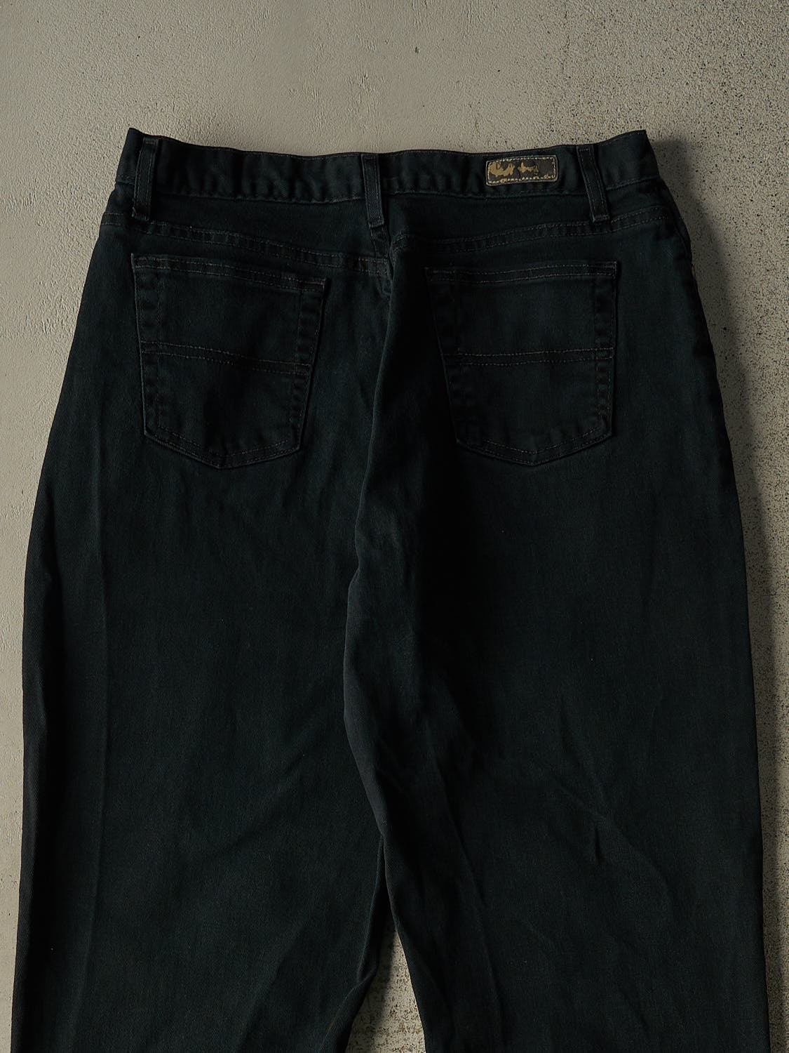 Vintage Y2K Faded Black Denver Hayes Denim Pants (31x33)