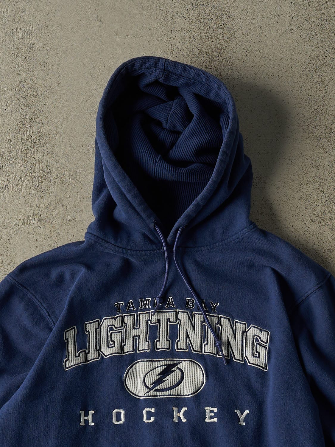Vintage Y2K Blue Tampa Bay Lightning Hoodie (S)