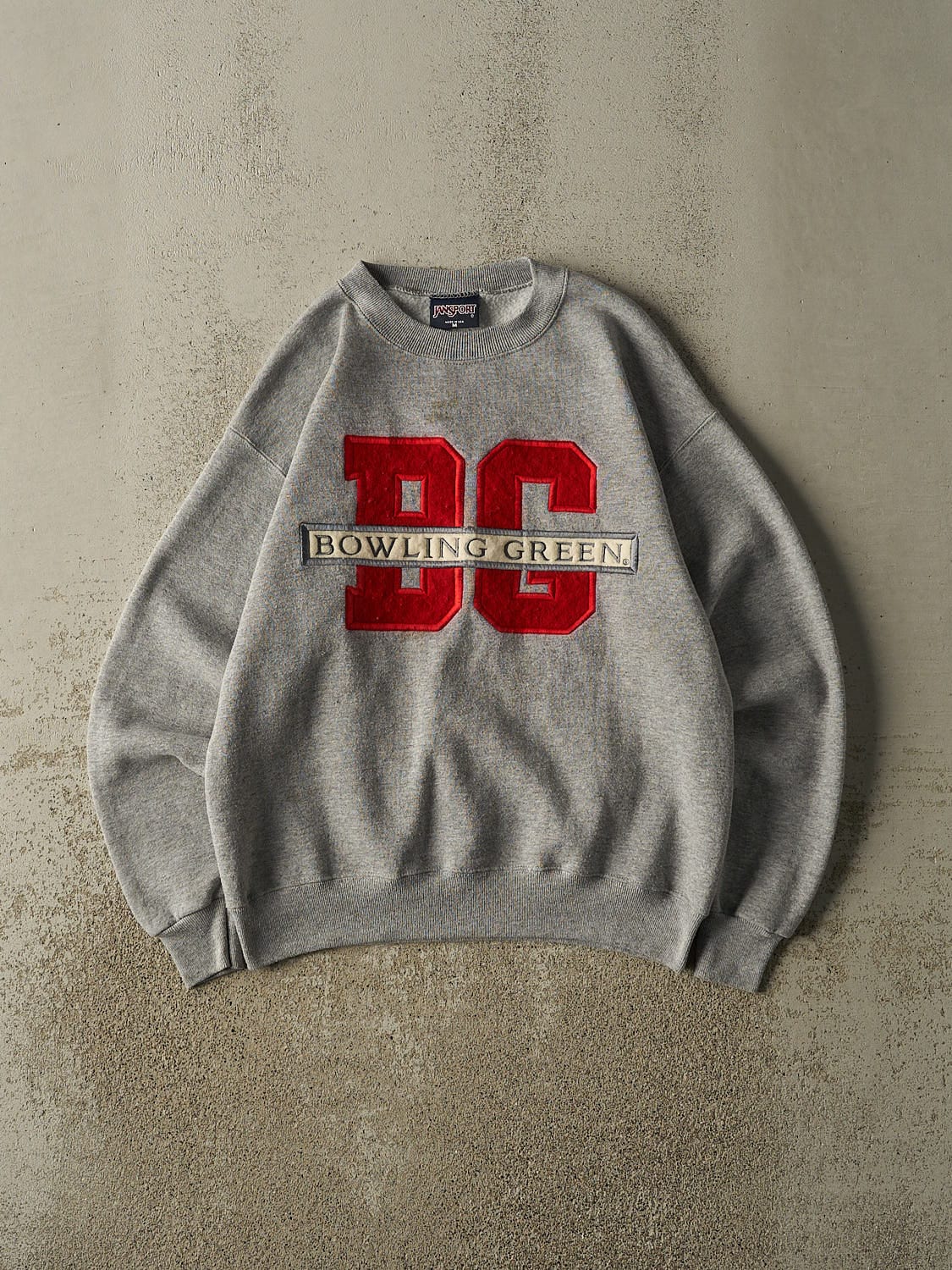 Vintage 90s Grey Bowling Green University Crewneck (S/M)