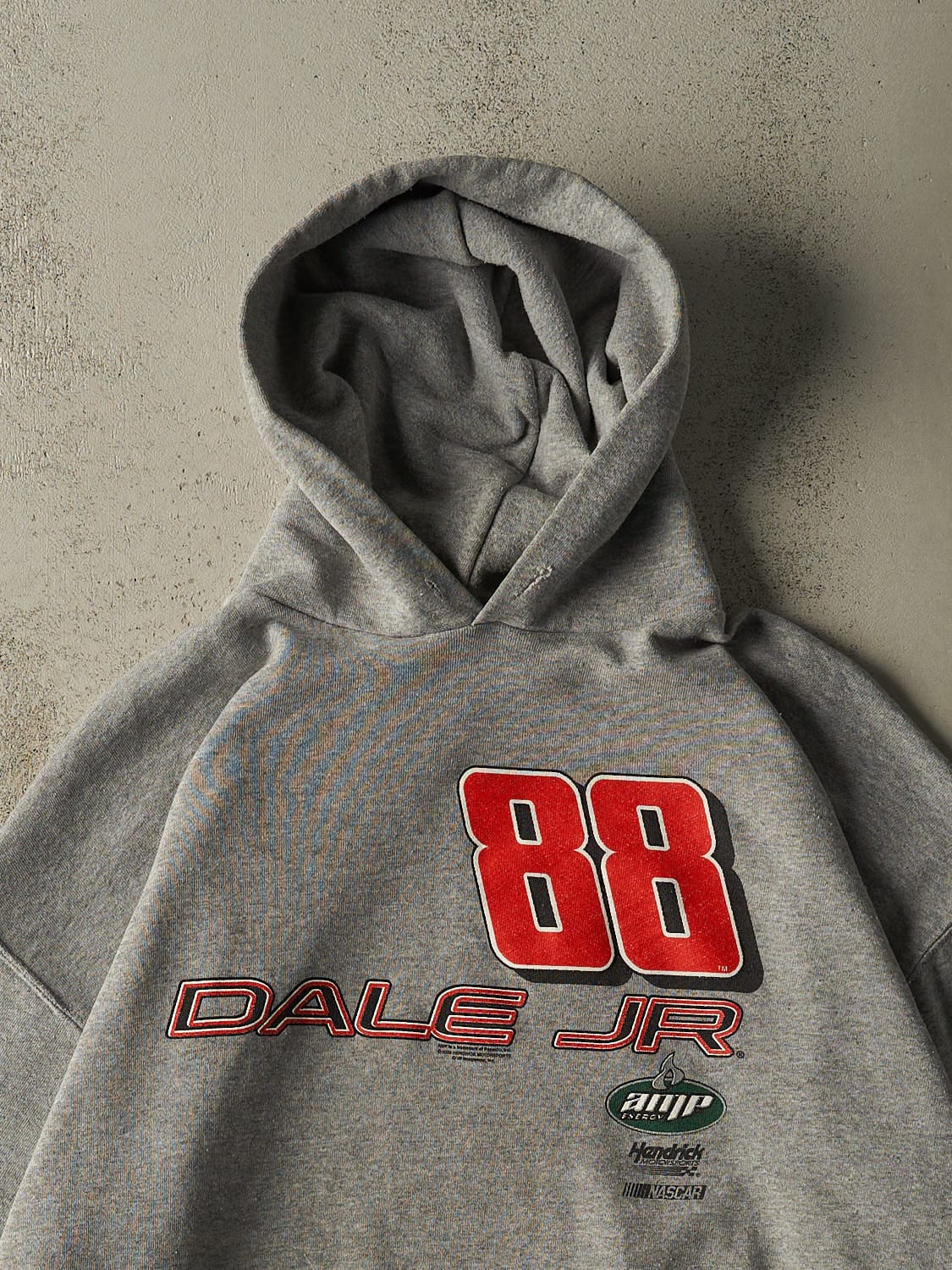Vintage Y2K Grey Dale Earnhardt Jr Nascar Hoodie (XL/XXL)