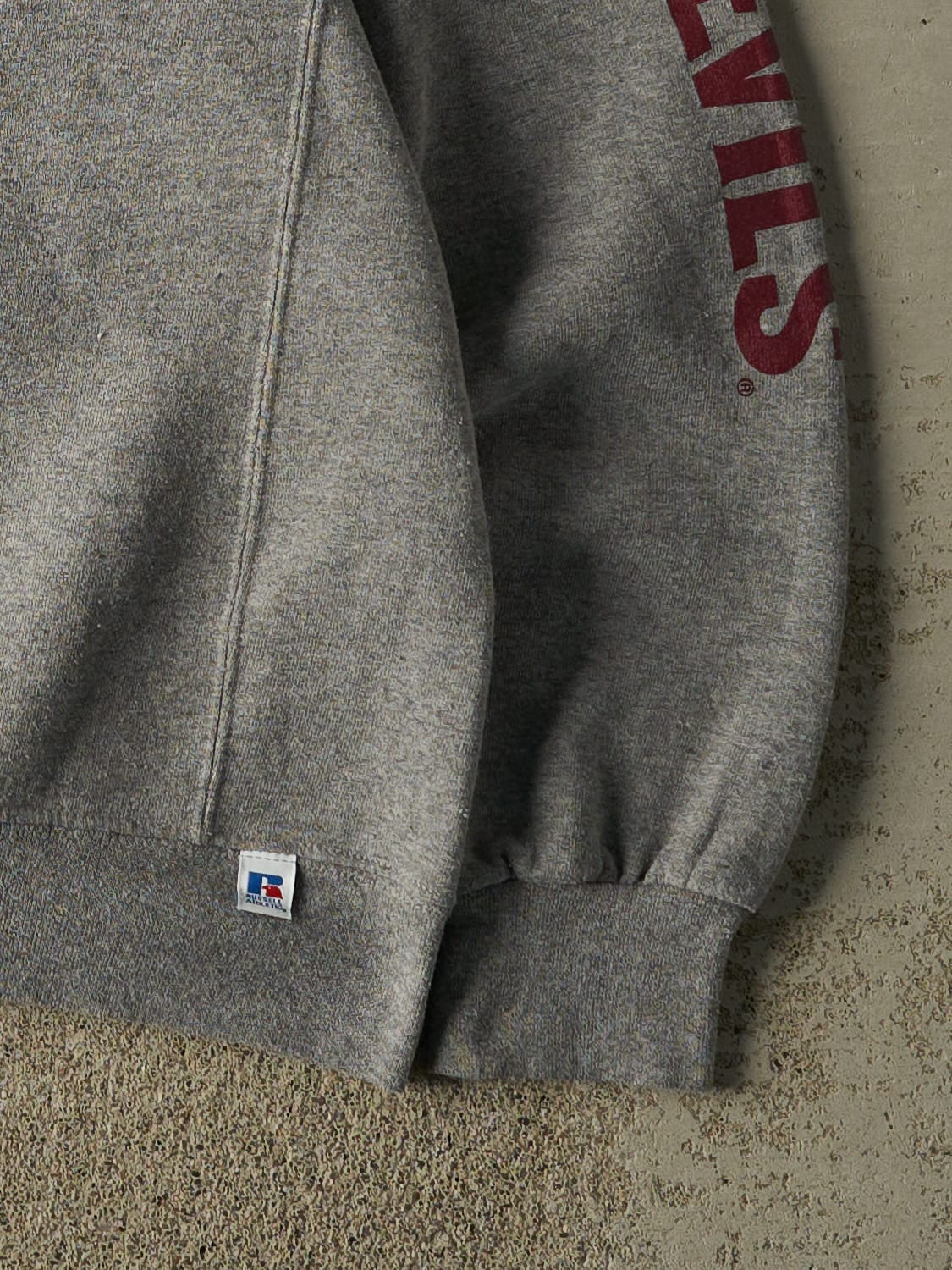 Vintage Y2K Grey Russell Athletic Arizona State University Crewneck (S/M)