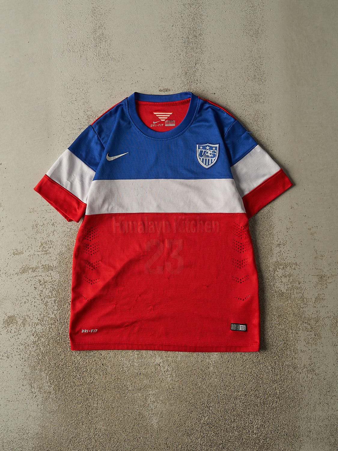 Vintage 14' Red, White & Blue Nike Team USA Jersey (M)