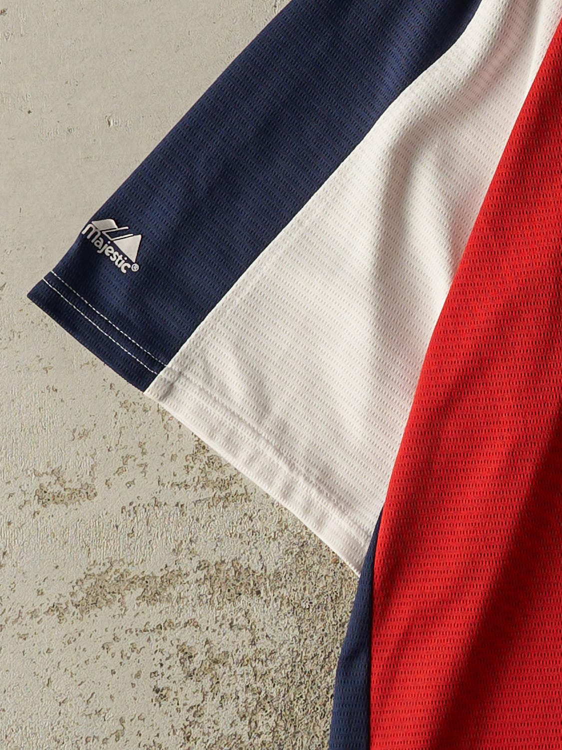 Vintage Y2K Red, White & Navy Washington Nationals Jersey (XL)