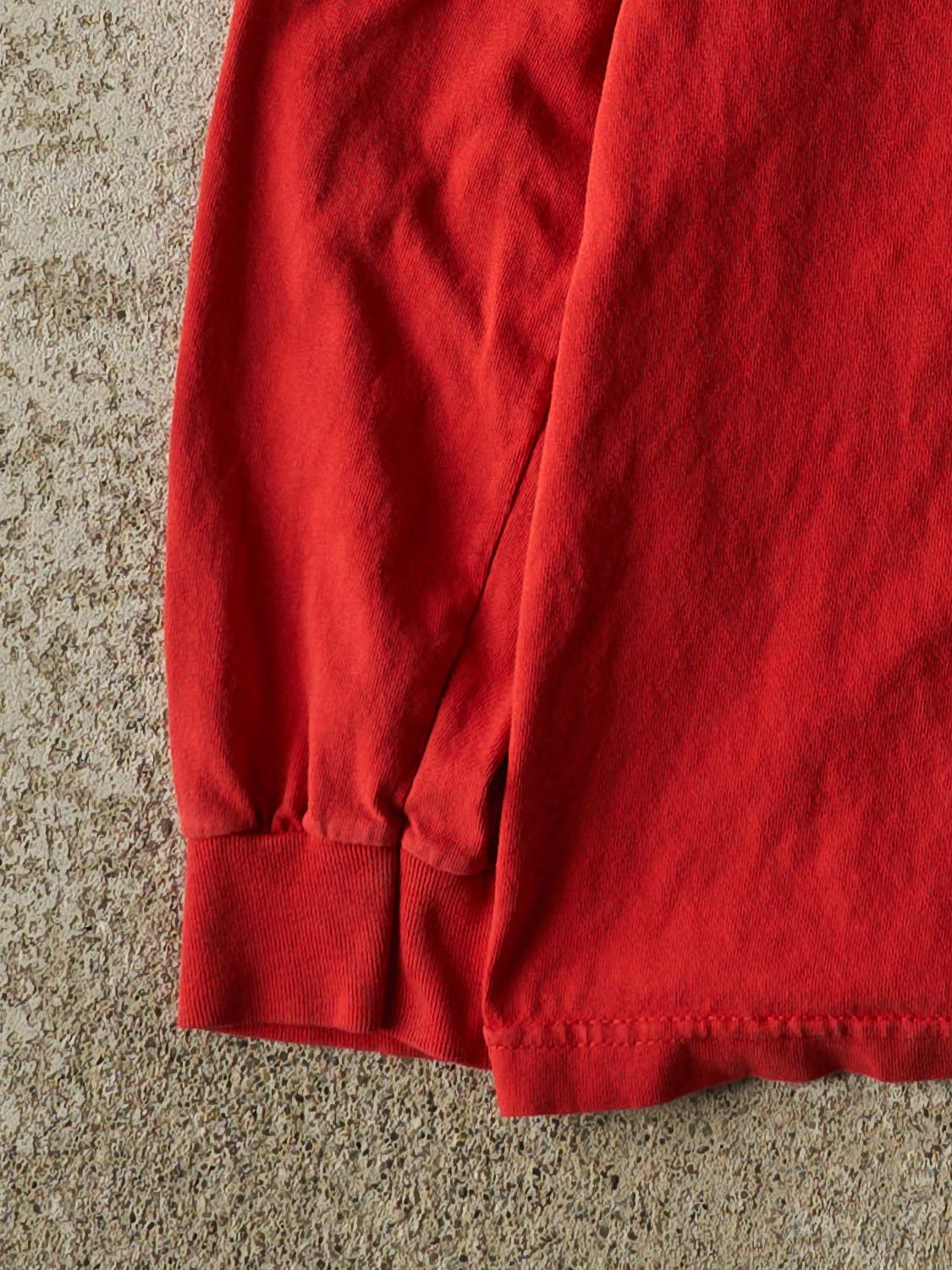 Vintage Y2K Red Calgary Flames Long Sleeve (S/M)