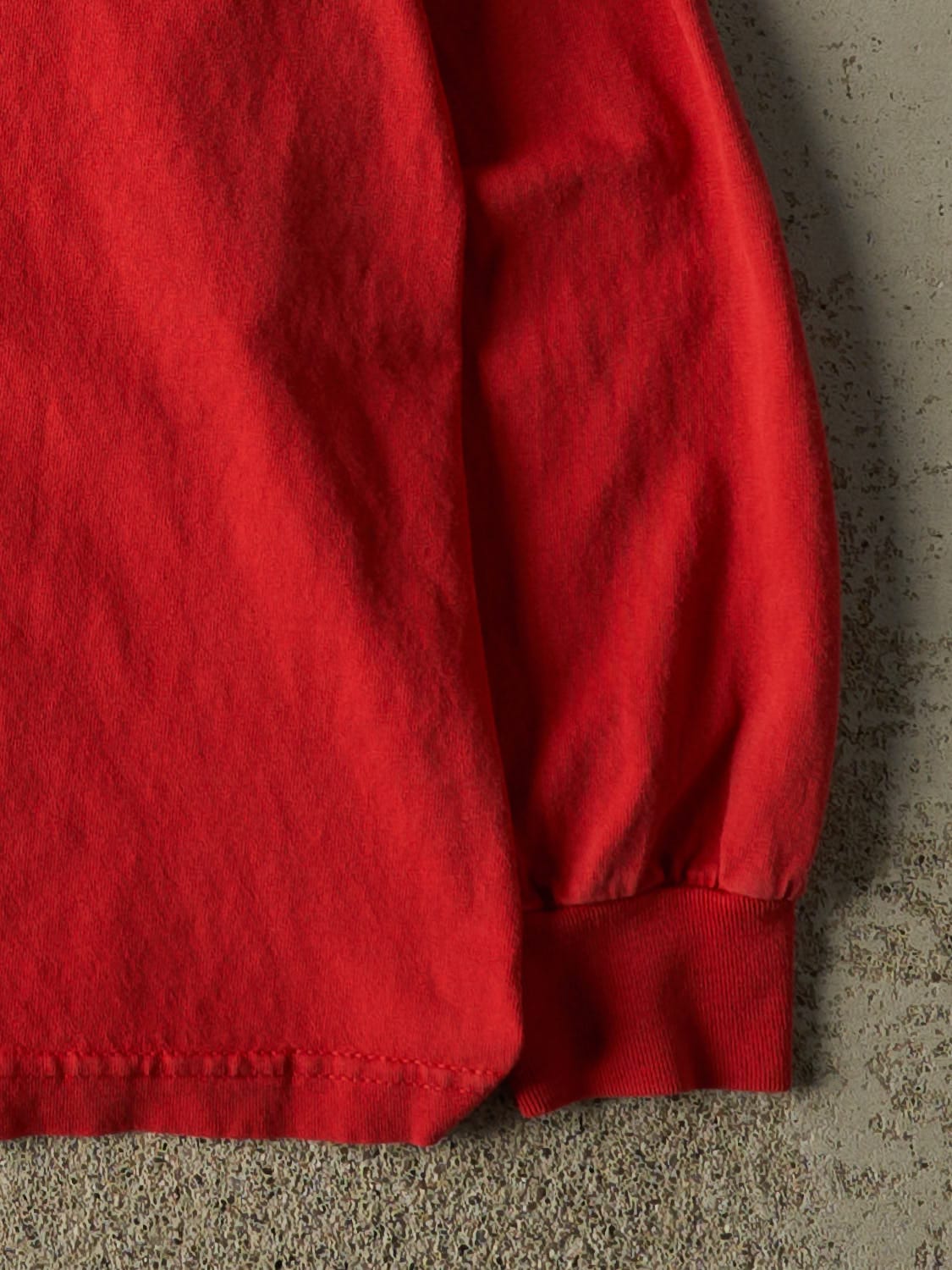 Vintage Y2K Red Calgary Flames Long Sleeve (S/M)