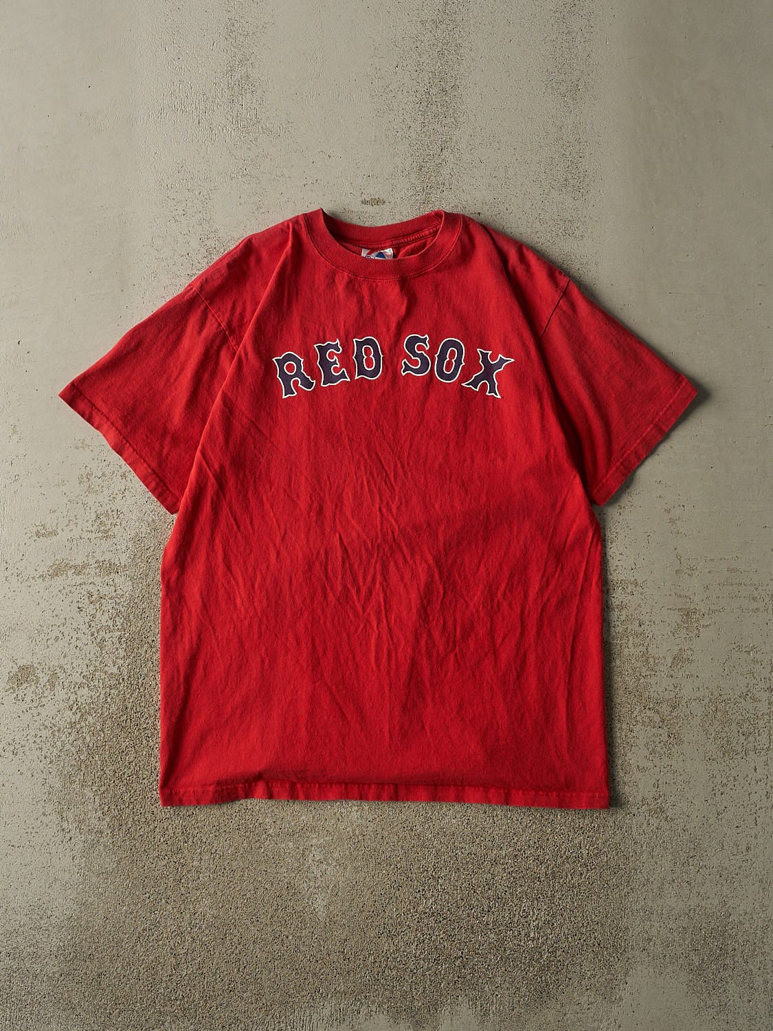 Vintage Y2K Red Boston Red Sox #61 Arroyo Tee (L/XL)