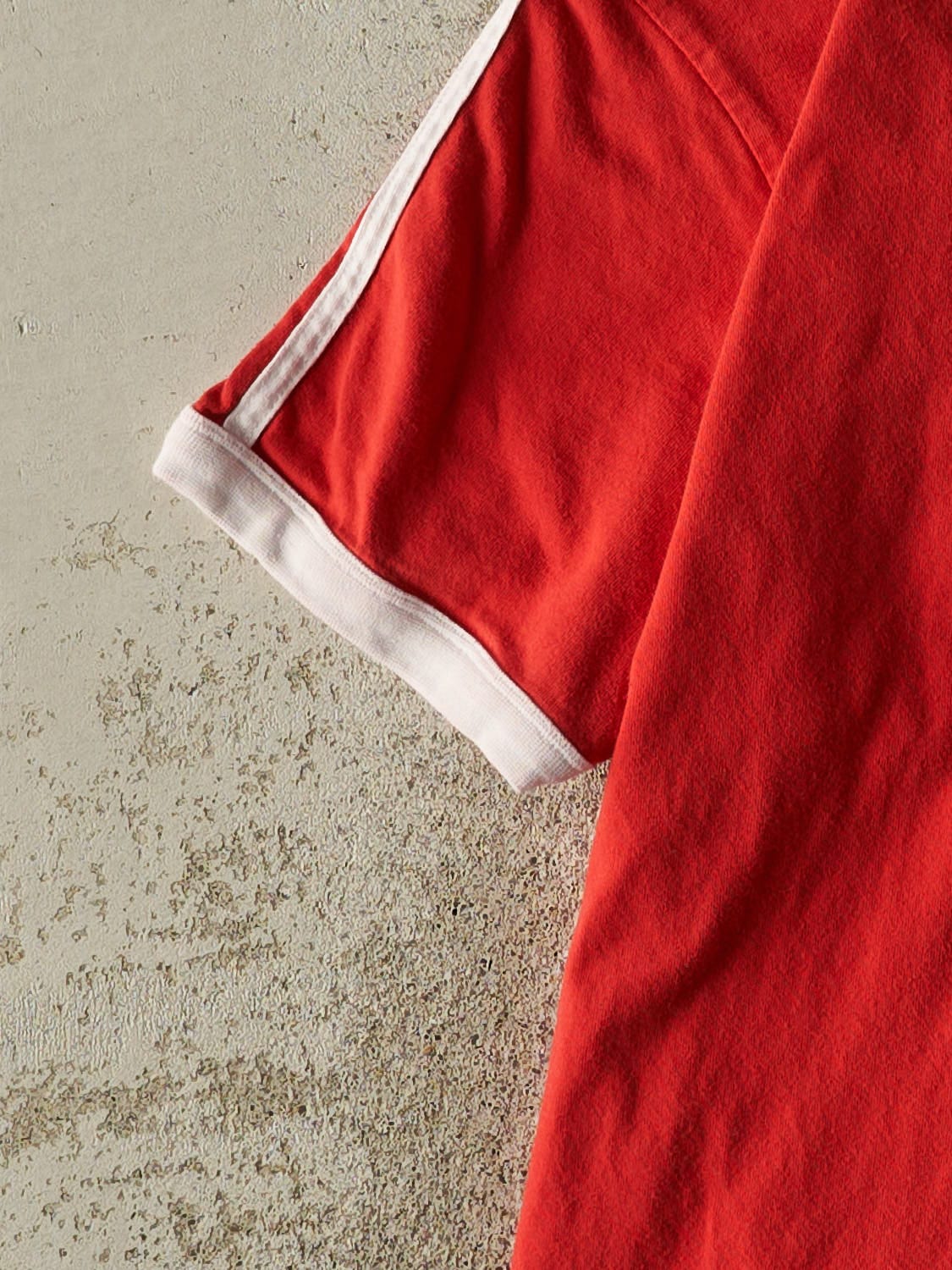 Vintage Y2K Red & White Liverpool Football Club Tee (S/M)