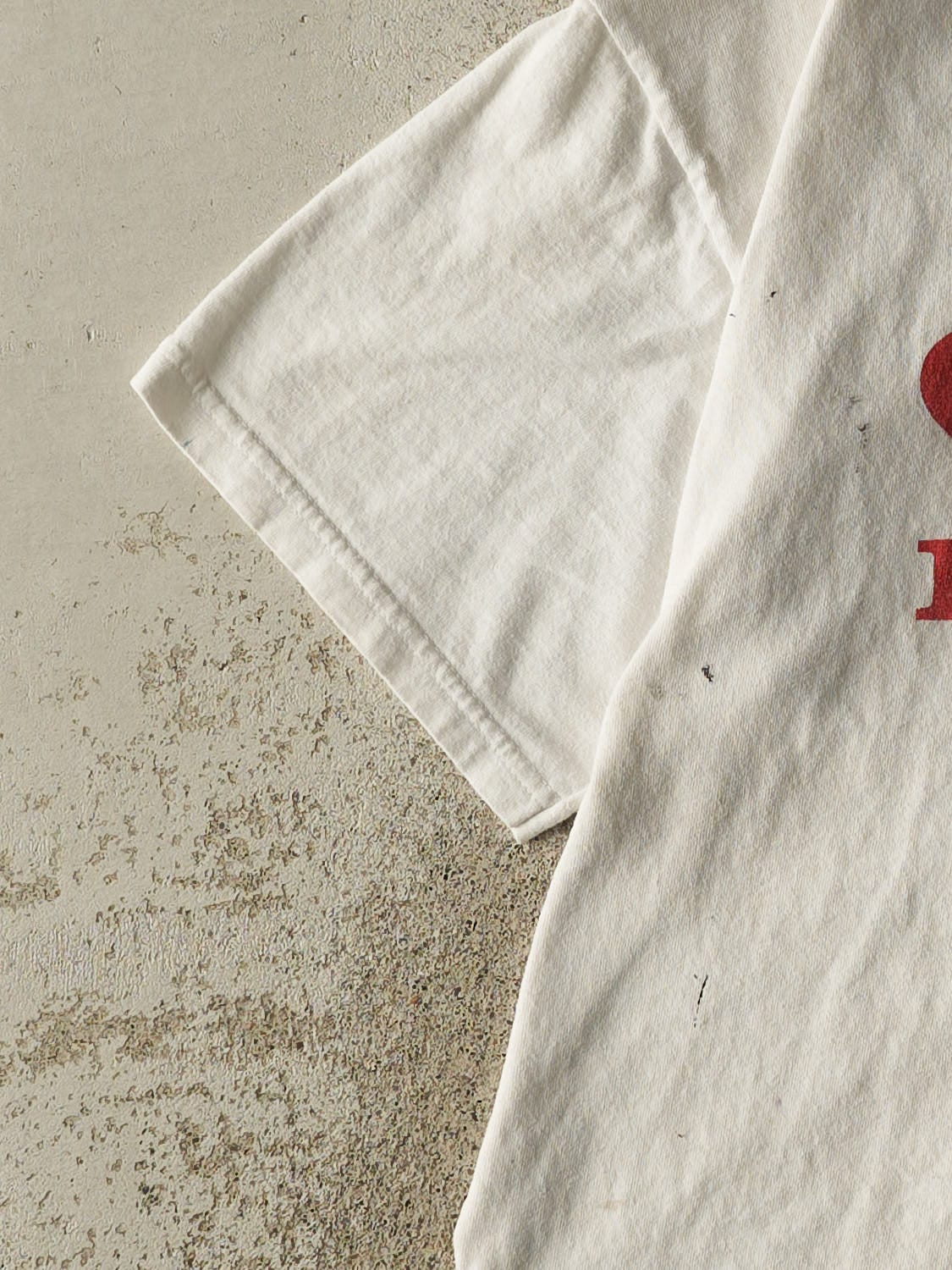 Vintage Y2K White Honda Racing Tee (L)