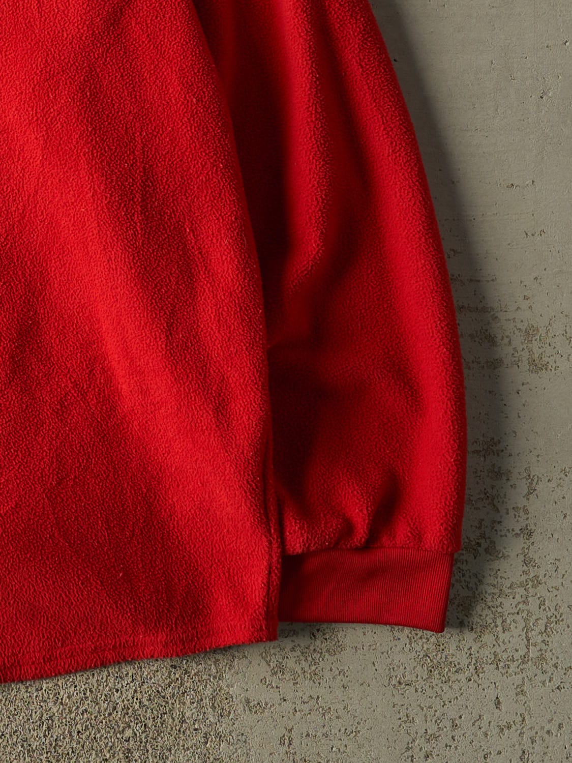Vintage Y2K Red Nike Ohio State University Long Sleeve Fleece (XXL/XXXL)